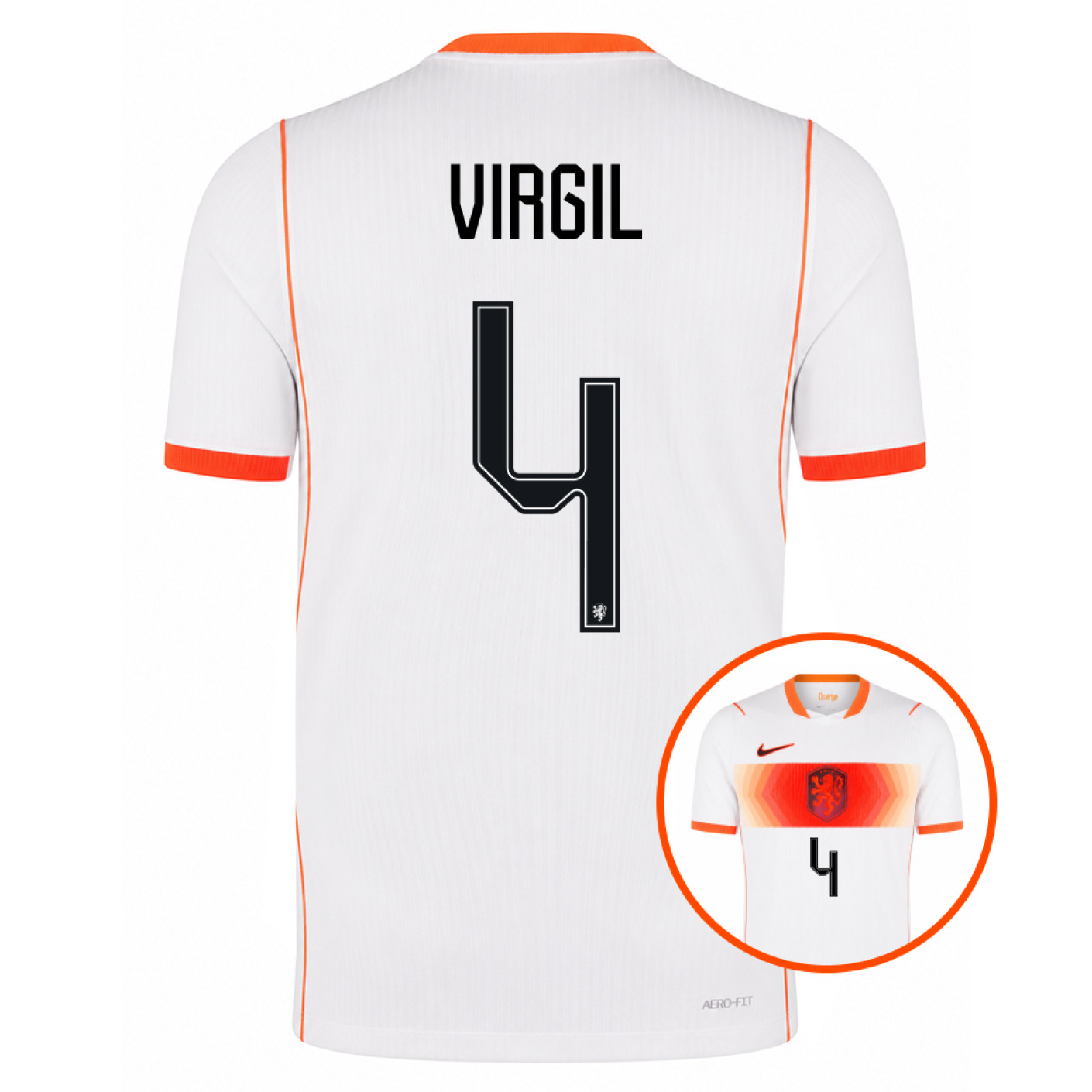 Nike Nederland Virgil 4 Uitshirt Authentic 2026-2028