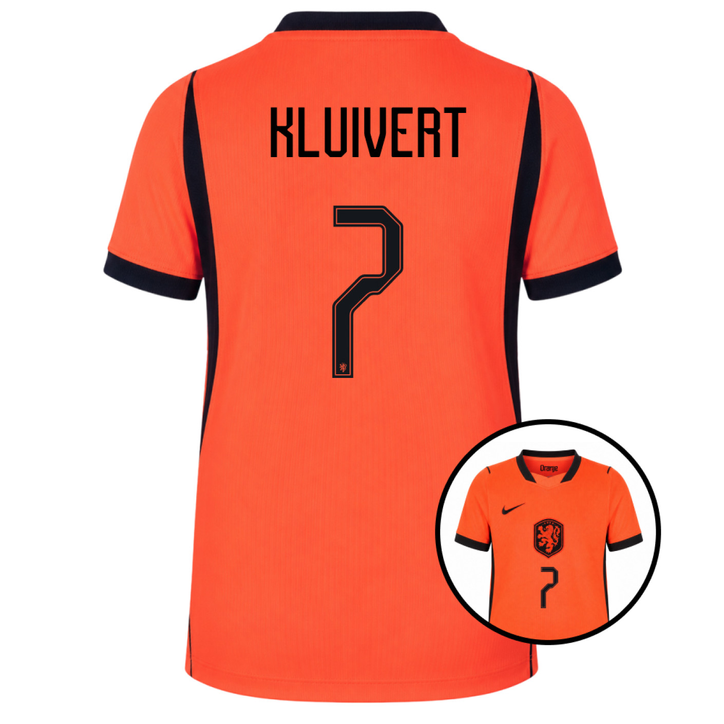 Chemise Nike Netherlands Kluivert 7 Home 2026-2028 pour Enfants