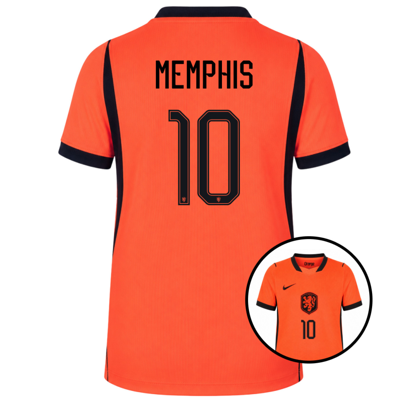 Maillot Nike Netherlands Memphis 10 Home 2026-2028 pour Enfants