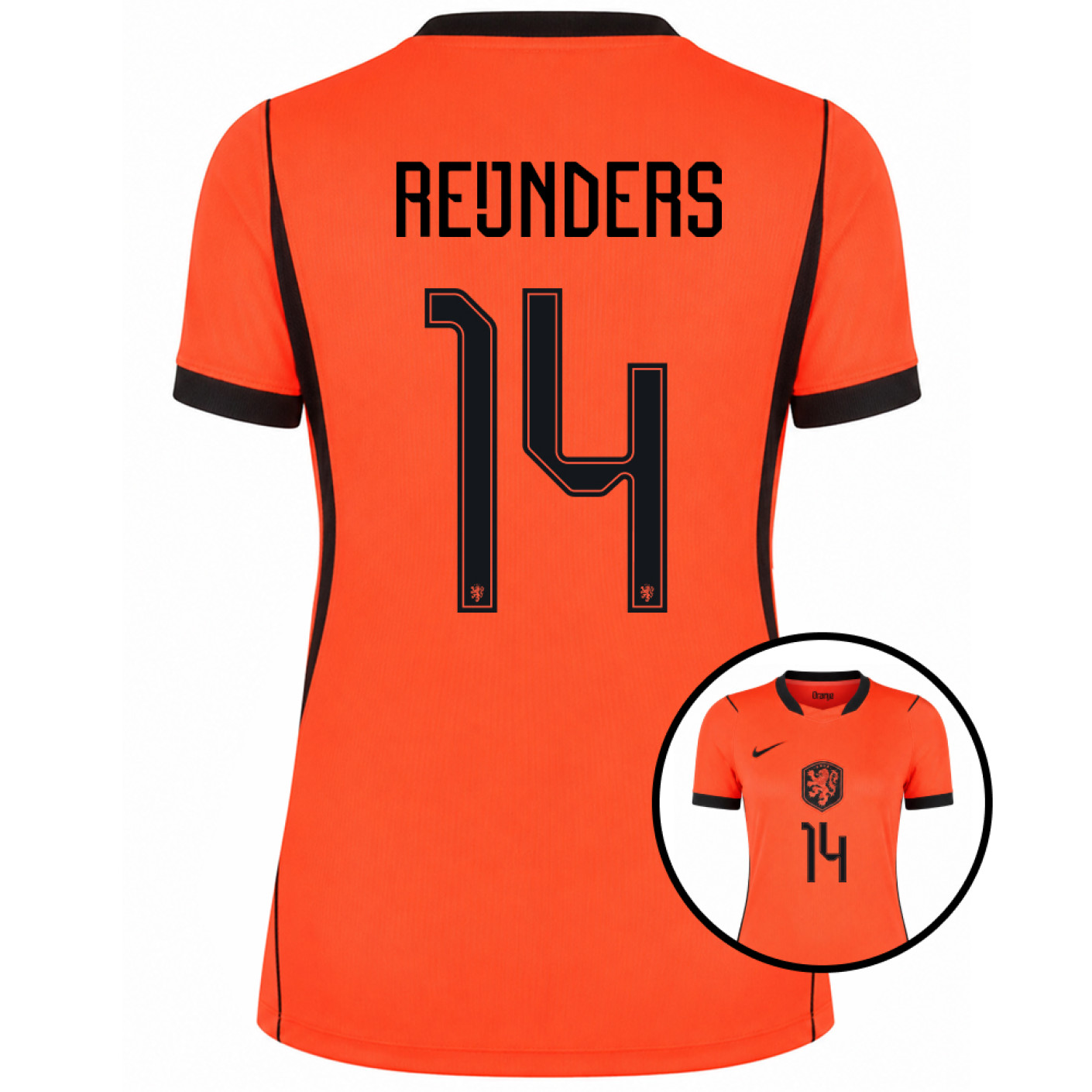 Nike Nederland Reijnders 14 Thuisshirt 2026-2028 Dames