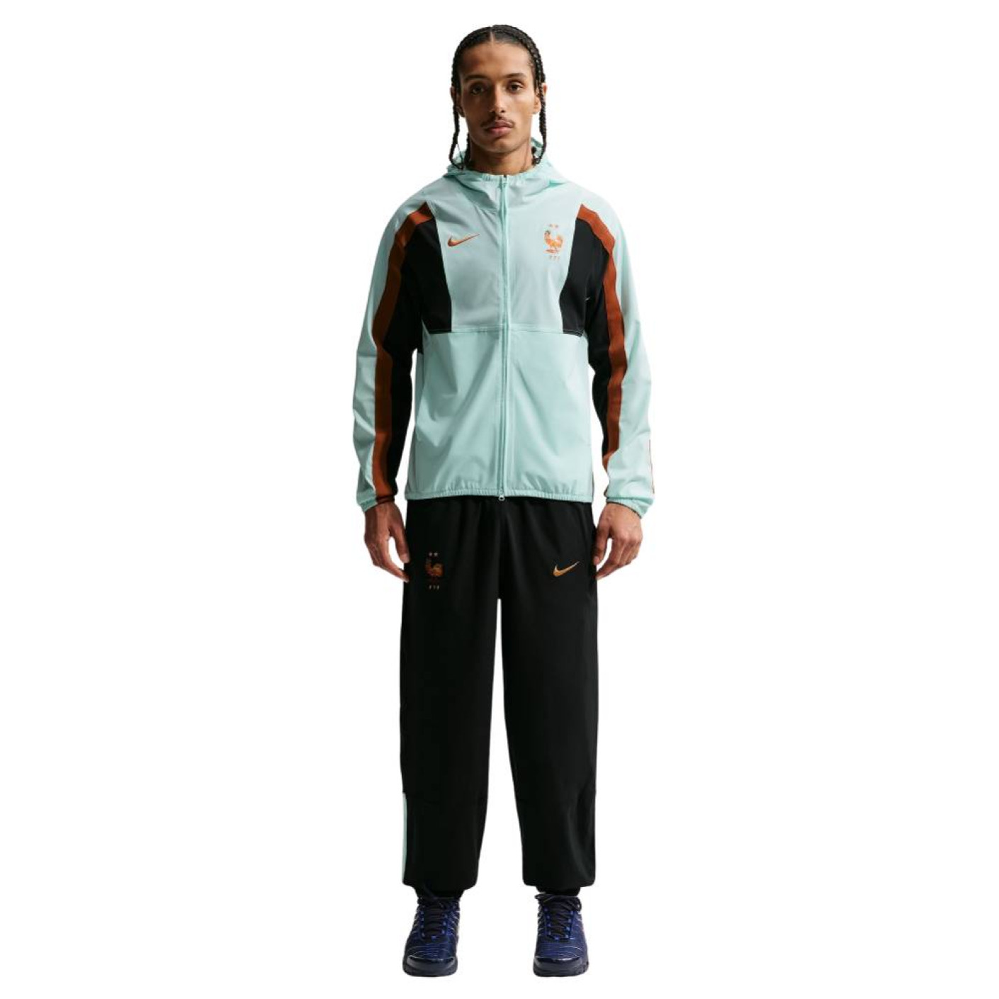 Nike France Energy Survêtement 2026-2028 Vert Clair Noir Bronze