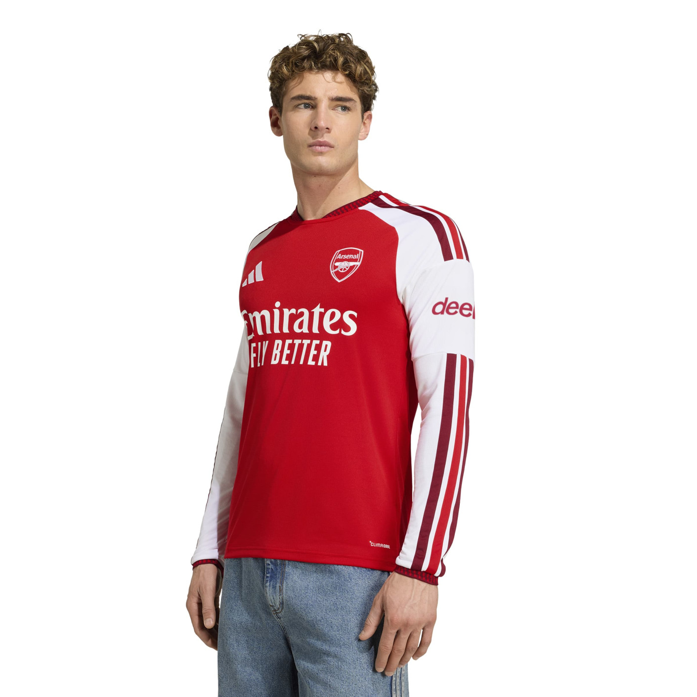 Maillot d'accueil à manches longues adidas Arsenal 2026-2027