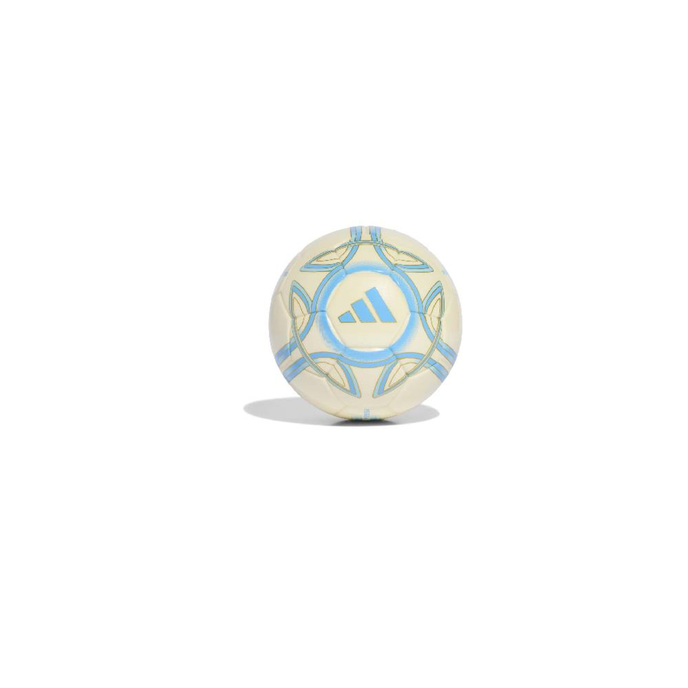 adidas Messi Mini Ballon de Foot Taille 1 Blanc Bleu Clair Doré