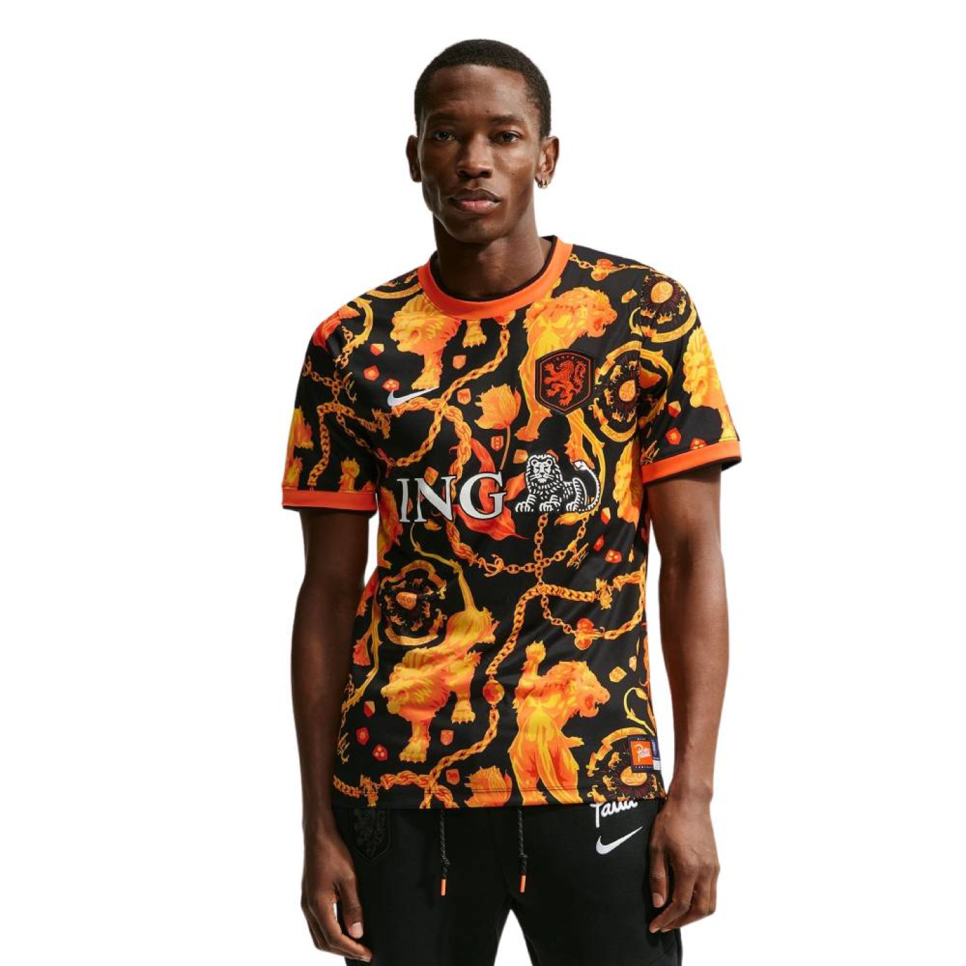 Maillot d'entraînement d'avant-match Nike Pays-Bas x Patta Academy Pro 2026-2028