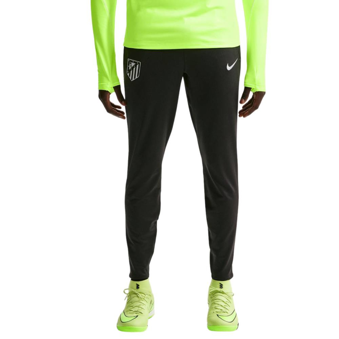 Pantalon d'entraînement Nike Atletico Madrid Strike 2026-2027 noir et blanc