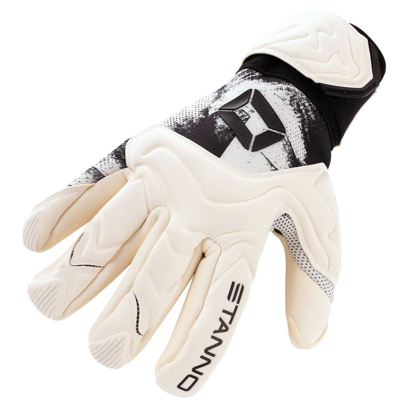 Stanno Ultimate Grip V Gants de Gardien de But Blanc Noir
