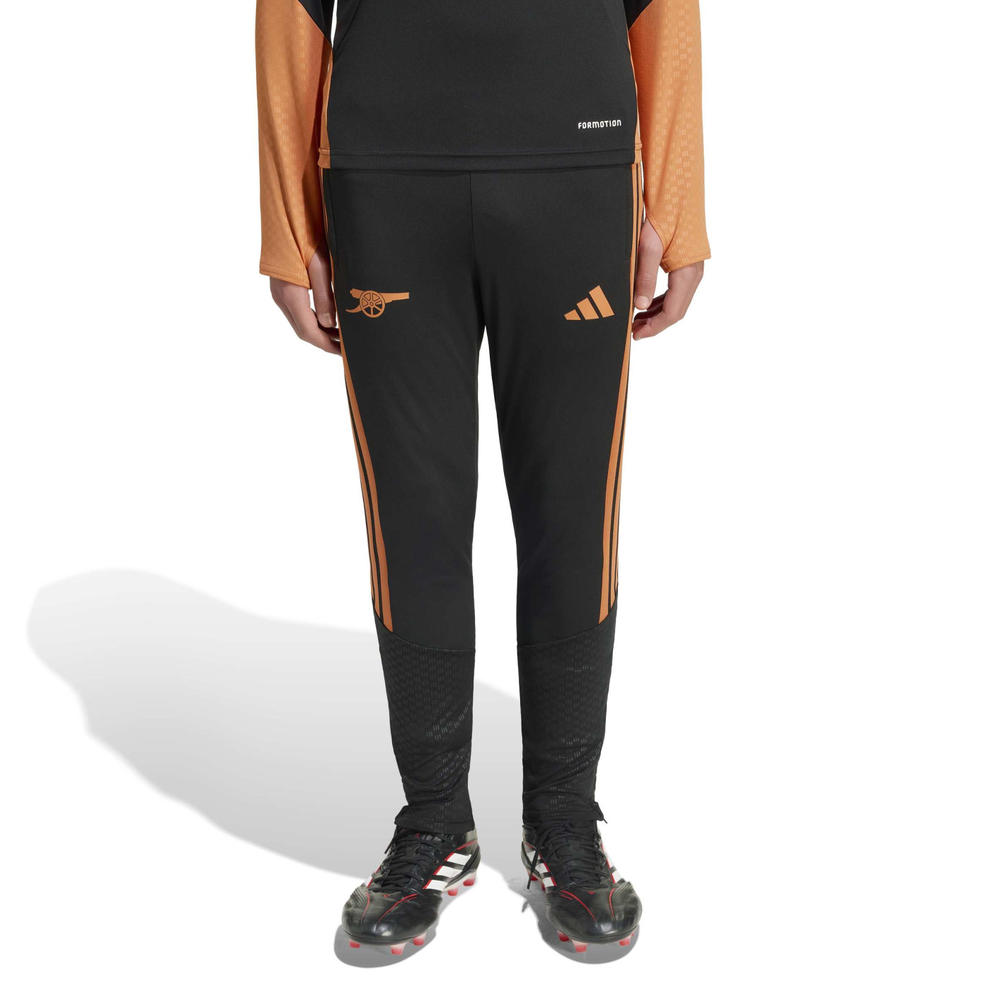 adidas Arsenal Pantalon d'Entraînement 2026-2027 Enfants Noir Orange