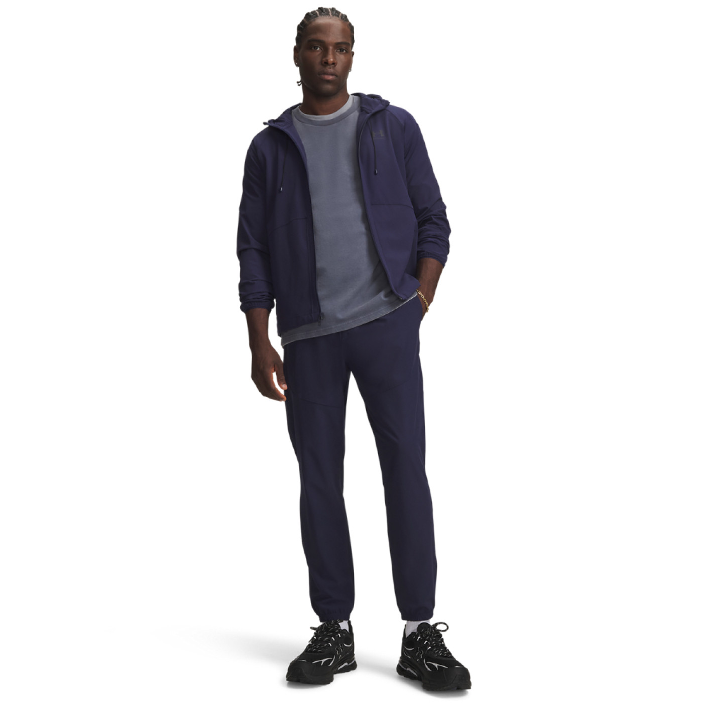 Under Armour Vibe Woven Trainingspak Blauw