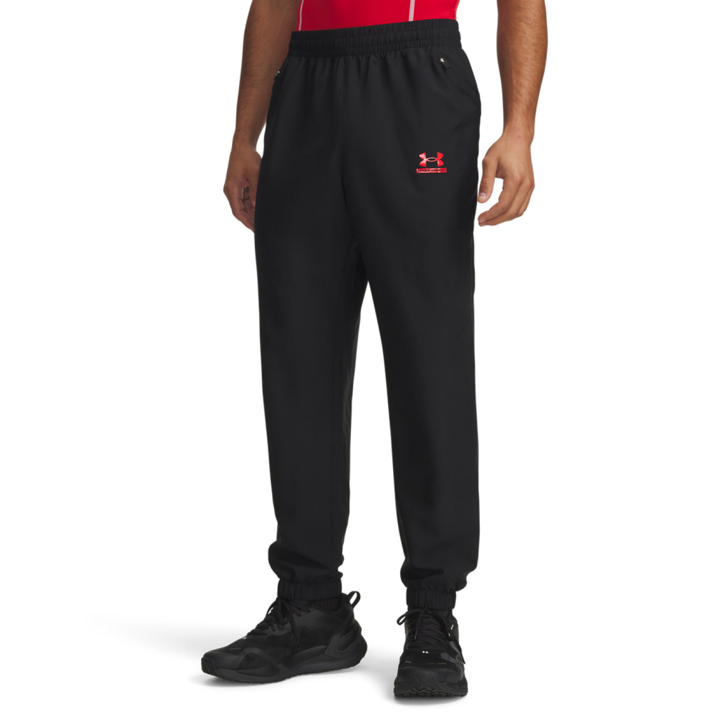 Under Armour Tech Sport Woven Trainingsbroek Zwart Wit