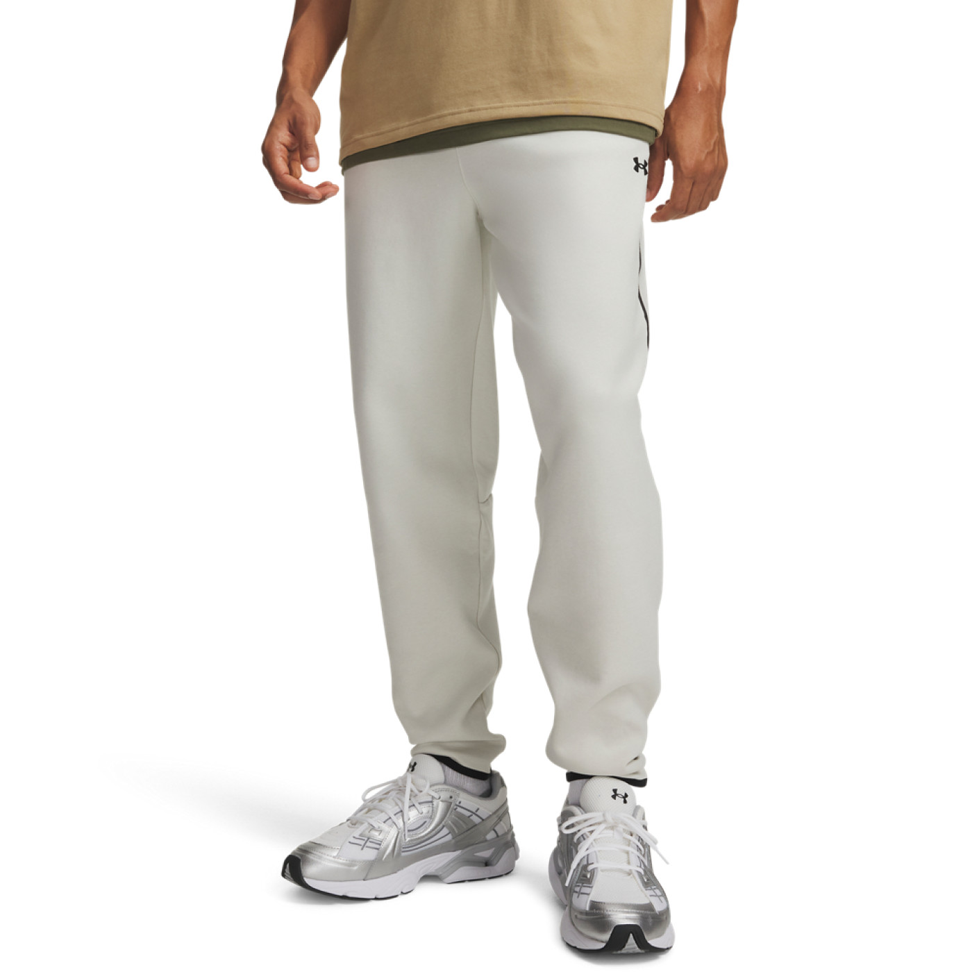 Under Armour Unstoppable Fleece Joggingbroek Wit