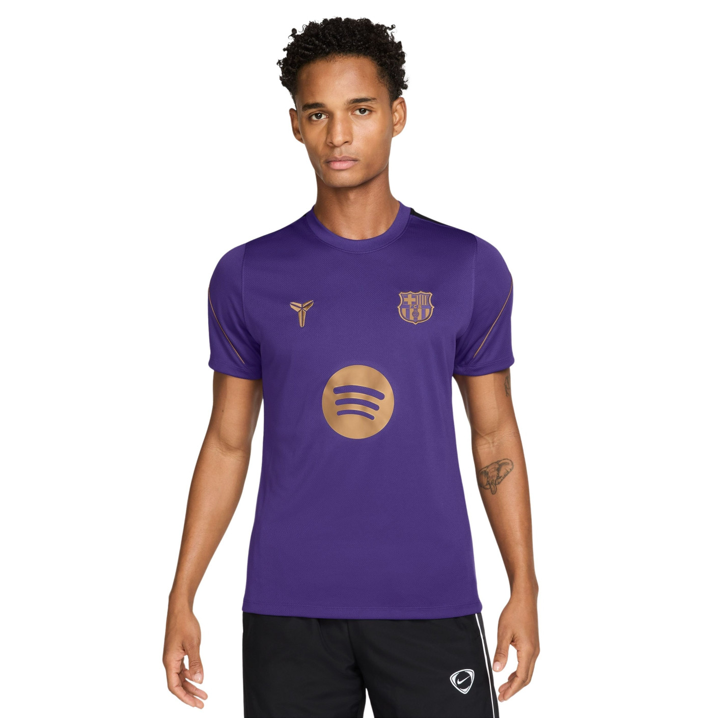 Nike FC Barcelona Strike Trainingsshirt 2026-2027 Paars Goud