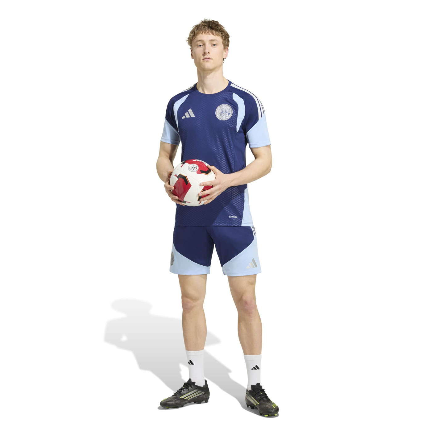 Set d'entraînement adidas Ajax 2026-2027 bleu foncé bleu clair