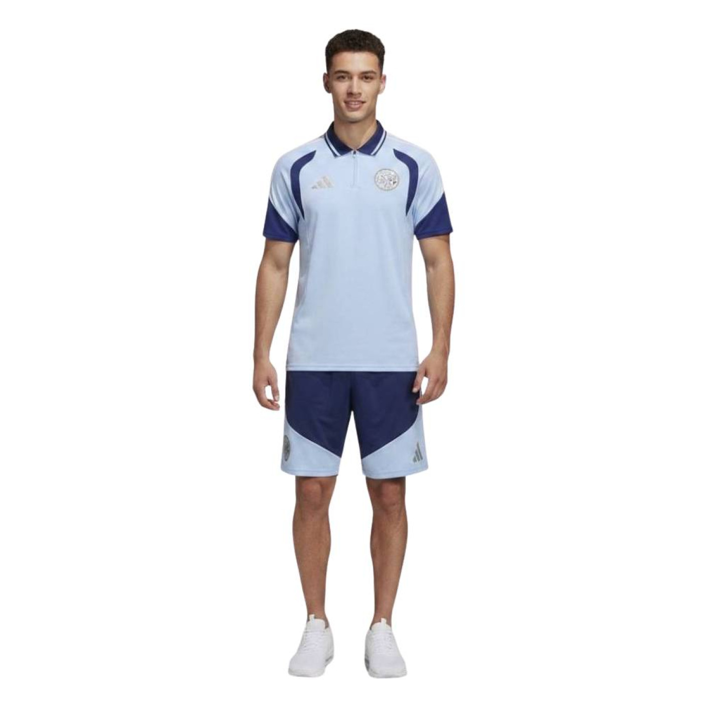 adidas Ajax Zomerset 2026-2027 Lichtblauw Donkerblauw
