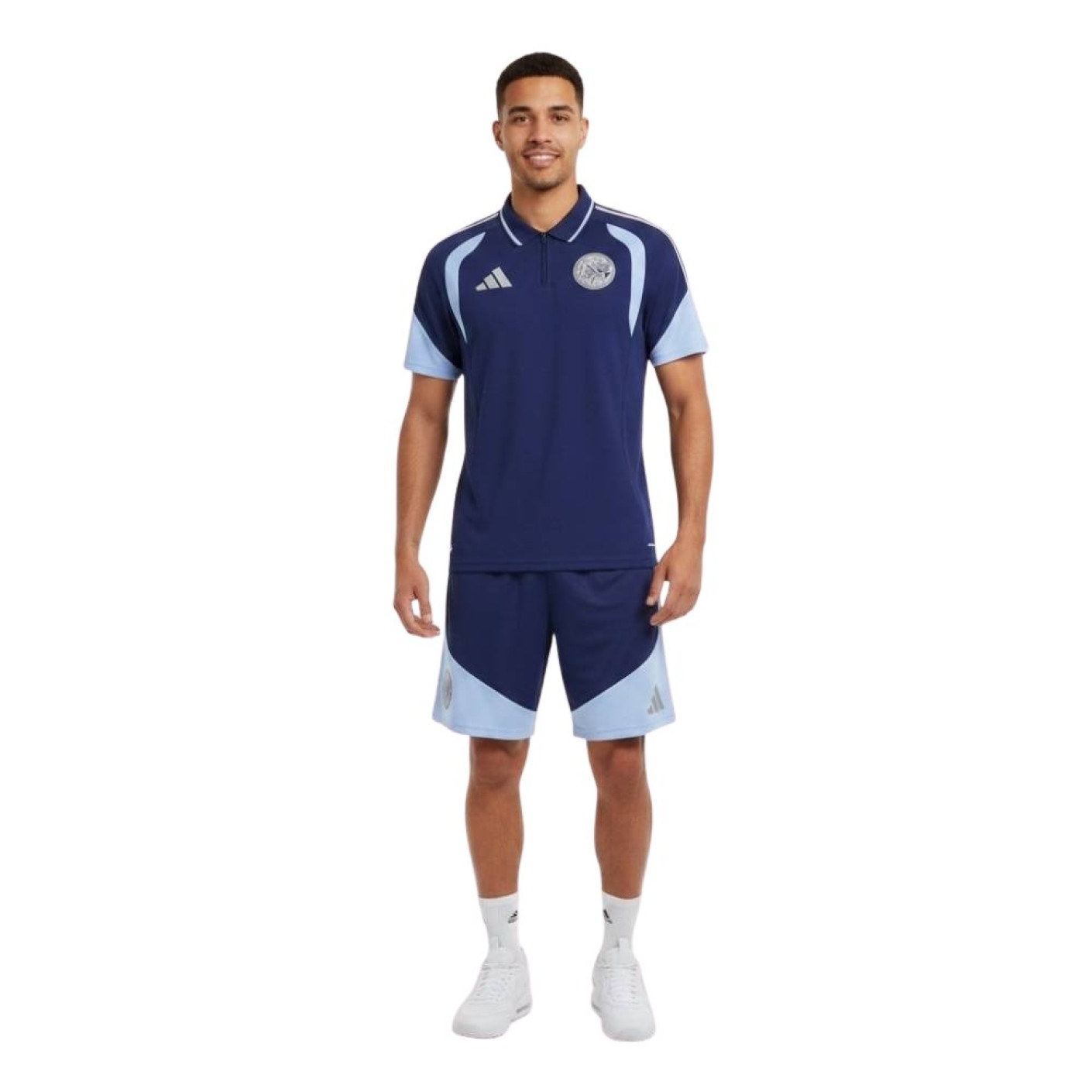 Set d'été adidas Ajax 2026-2027 bleu foncé bleu clair