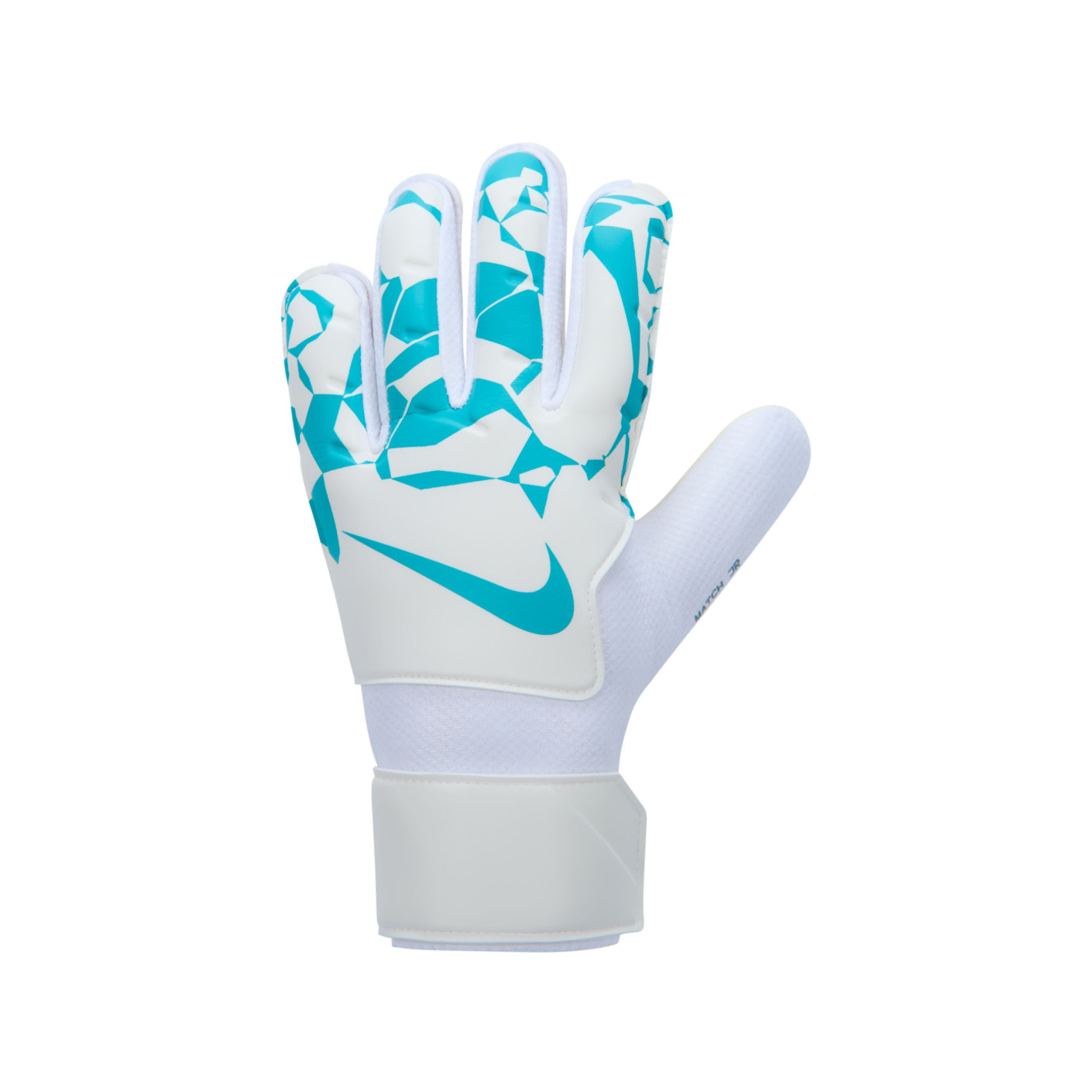 Nike Match Gants de Gardien de But Enfants Blanc Turquoise