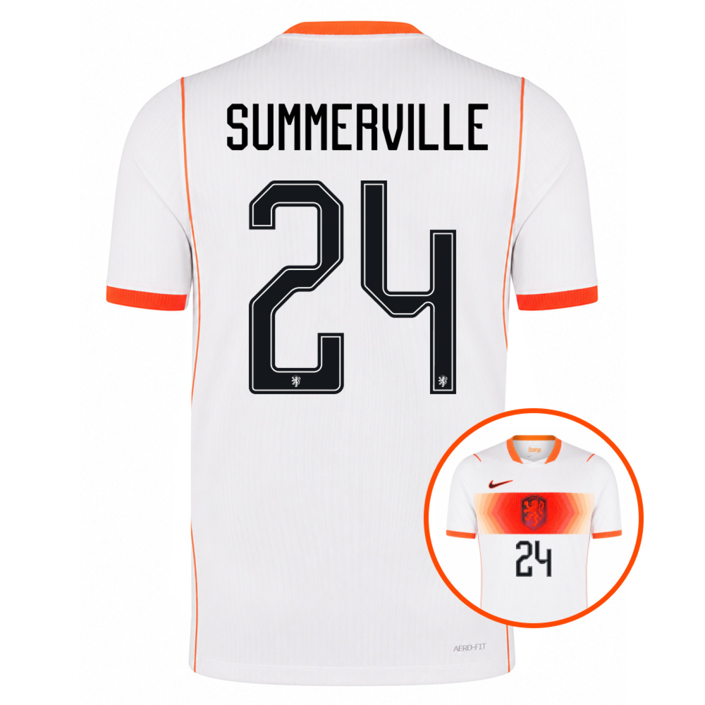 Chemise Nike Netherlands Summerville 24 Authentic Away 2026-2028