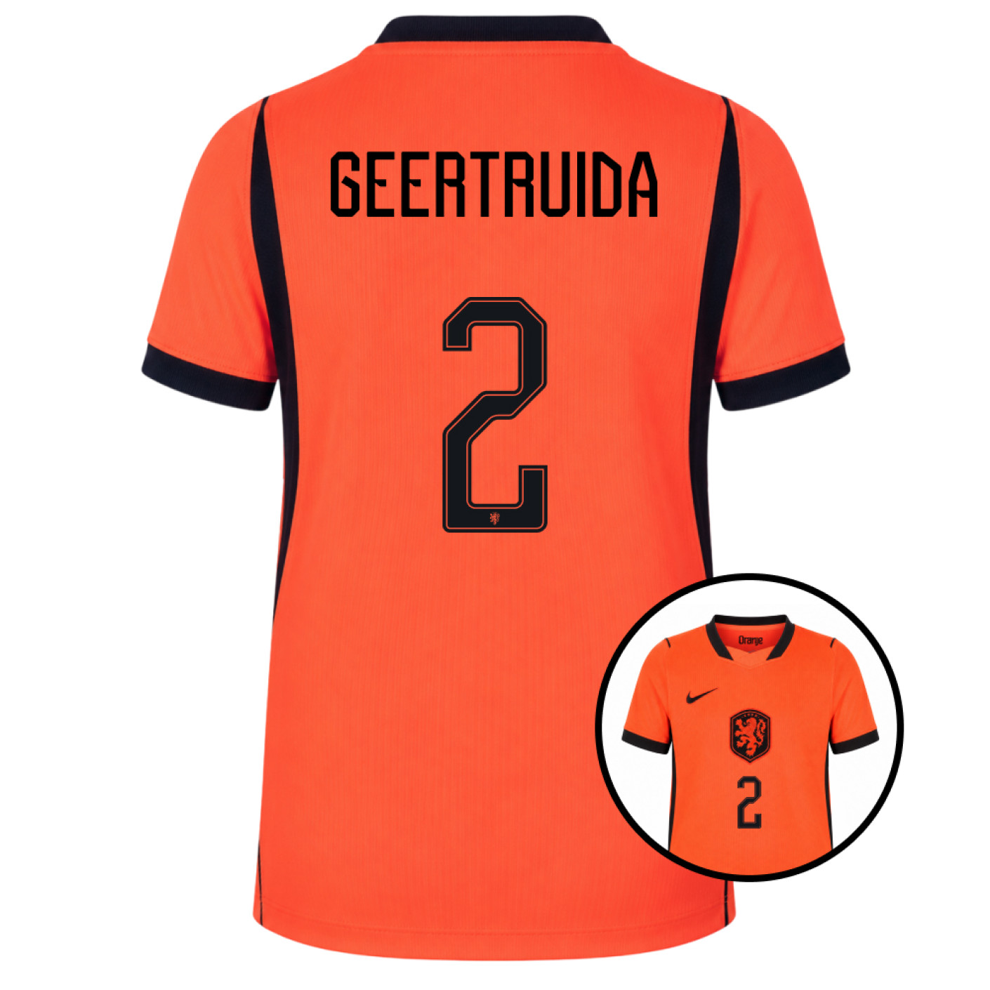 Nike Nederland Geertruida 2 Thuisshirt 2026-2028 Kids