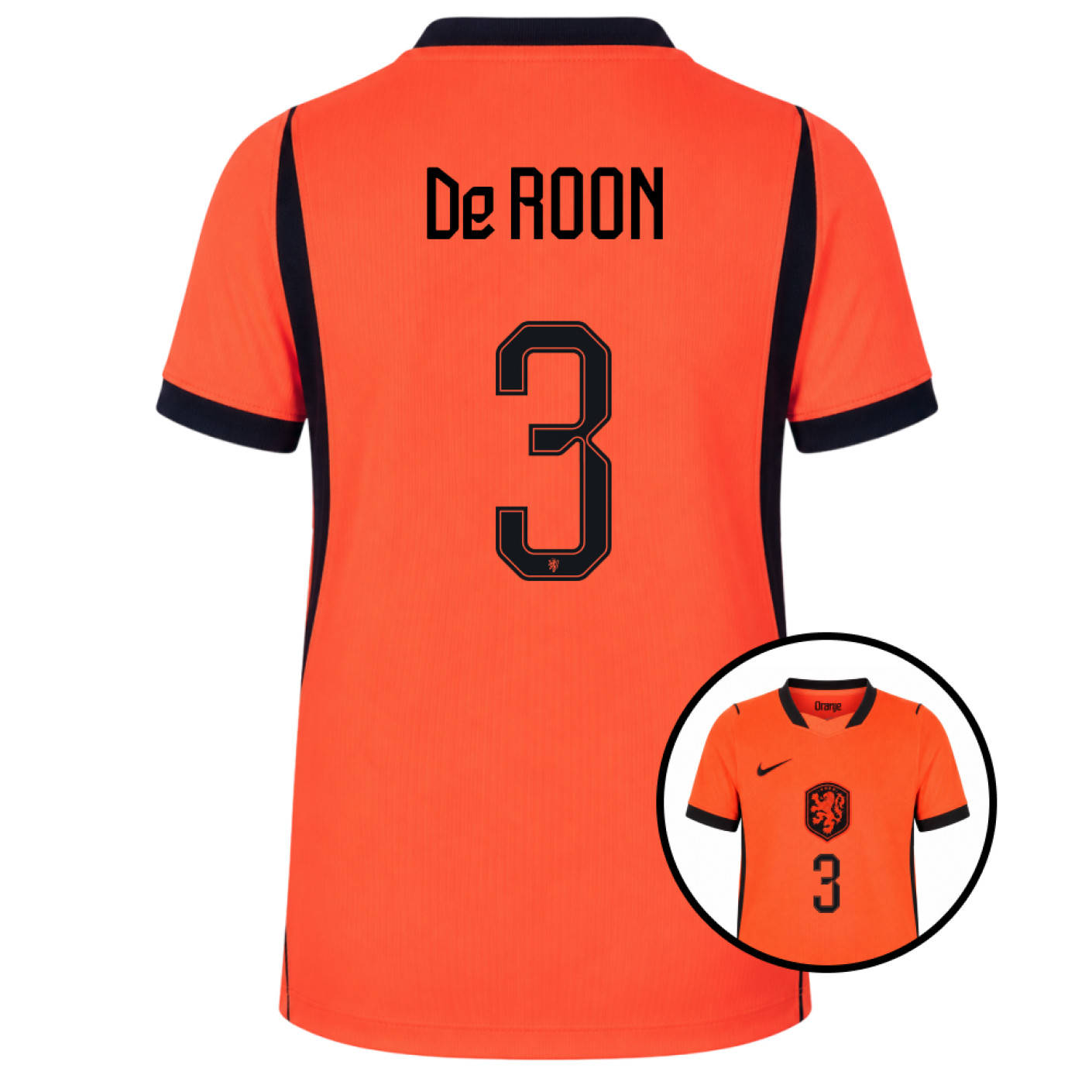 Nike Nederland De Roon 3 Thuisshirt 2026-2028 Kids