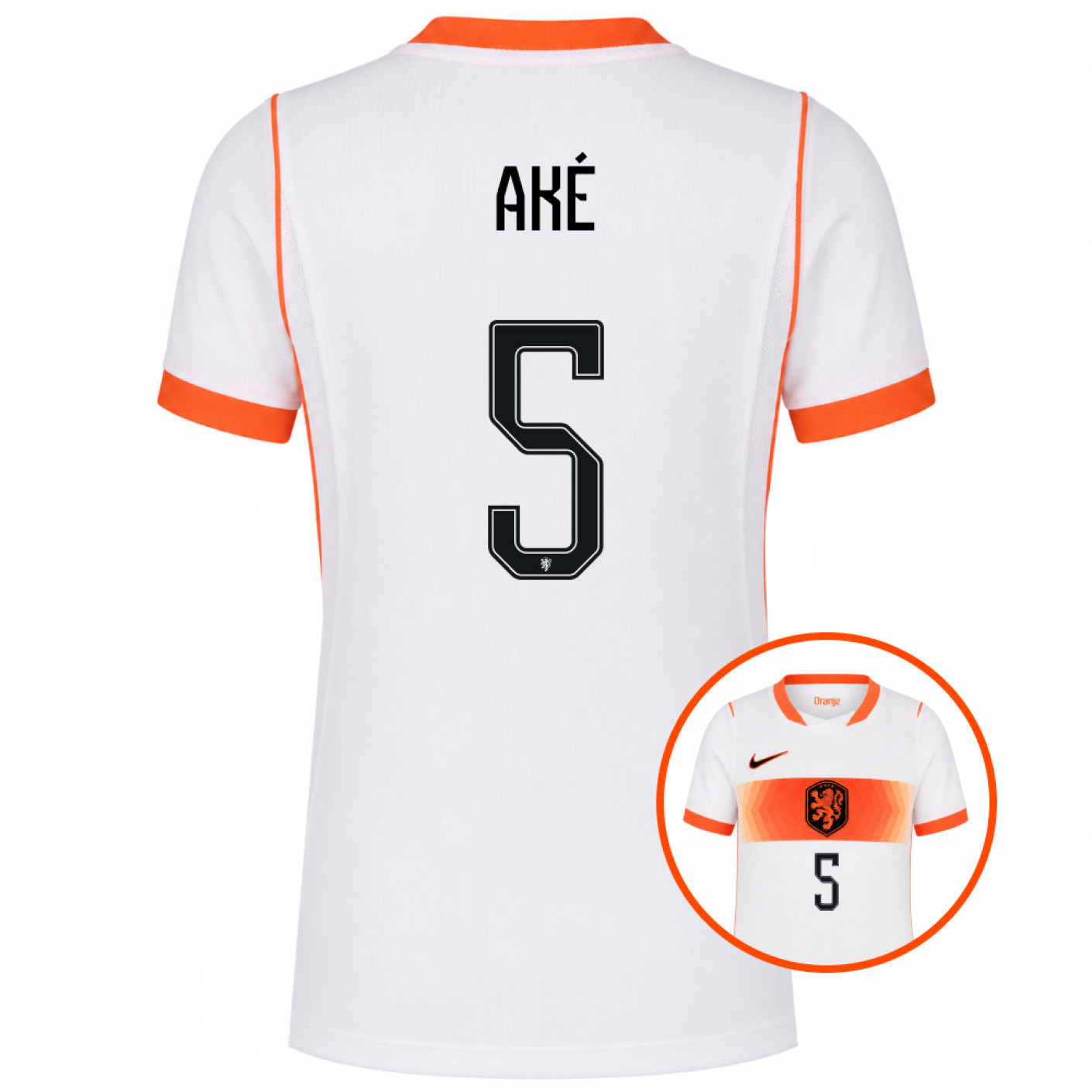 Nike Nederland Aké 5 Uitshirt 2026-2028 Kids