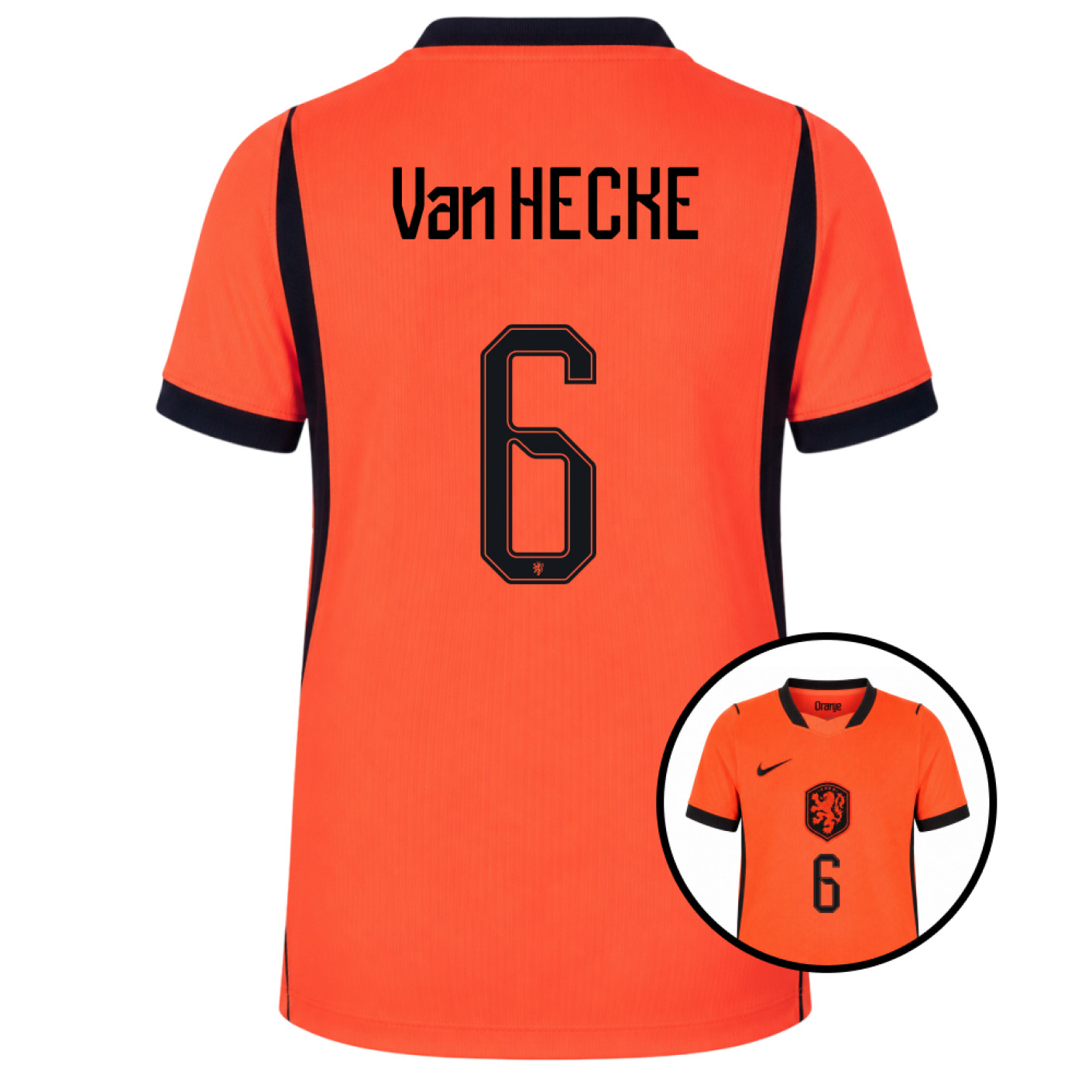 Nike Nederland Van Hecke 6 Thuisshirt 2026-2028 Kids