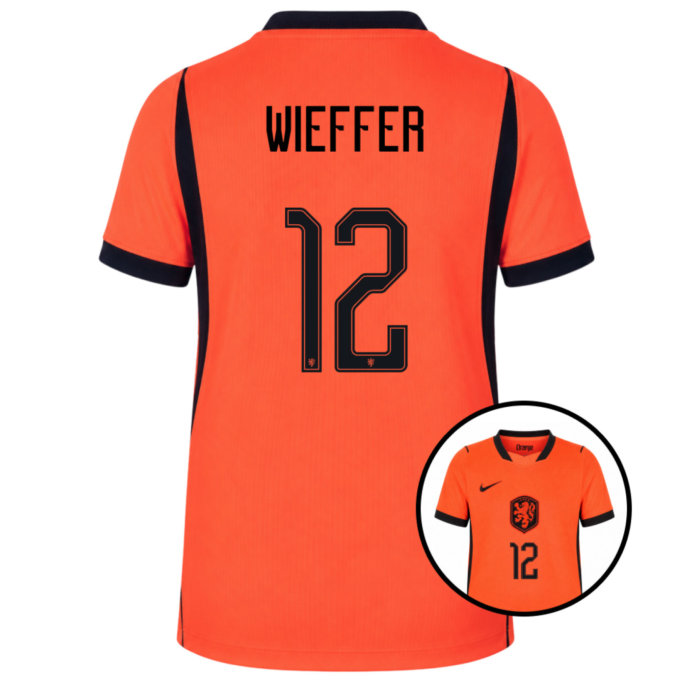 Nike Nederland Wieffer 12 Thuisshirt 2026-2028 Kids
