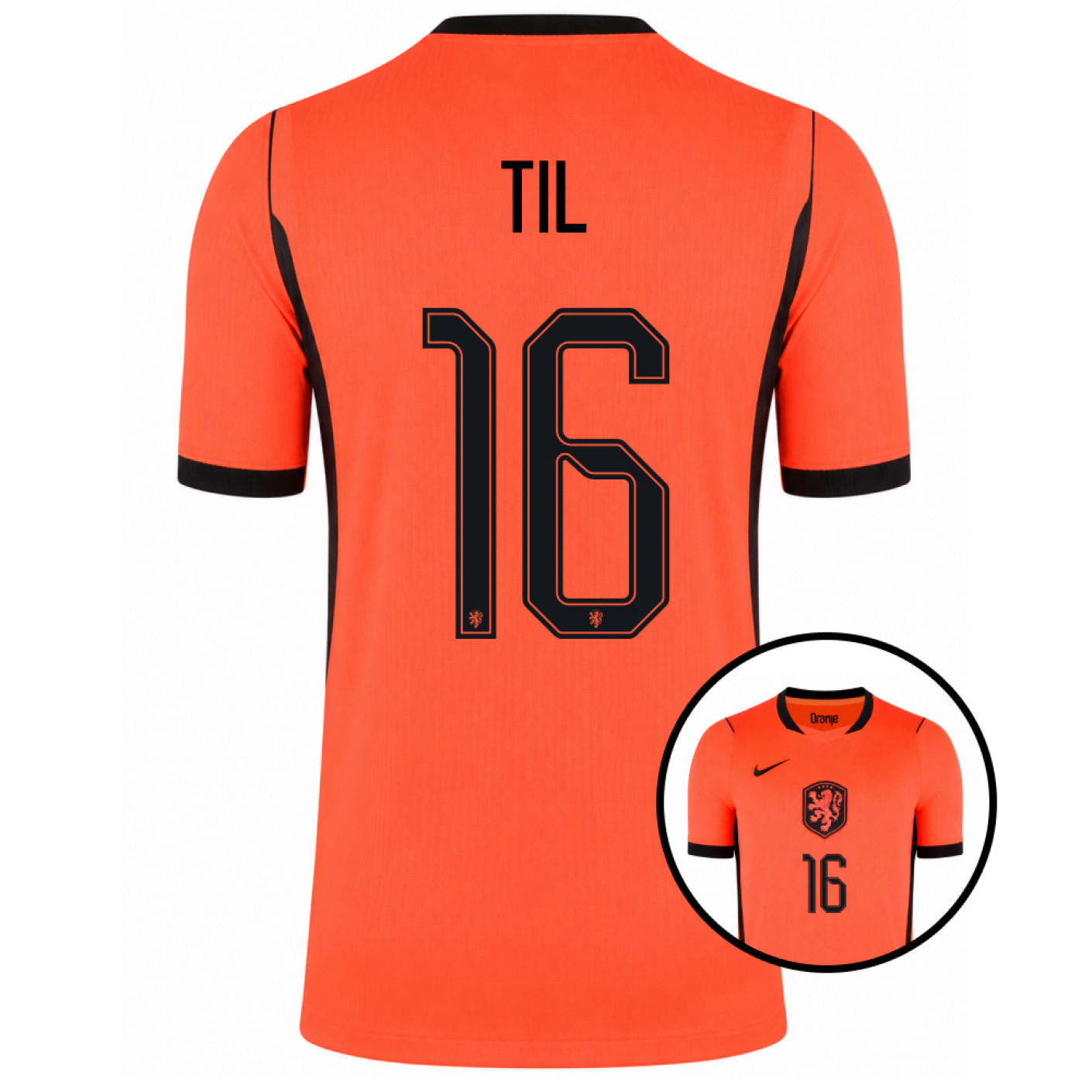 Maillot Nike Netherlands Til 16 Home 2026-2028