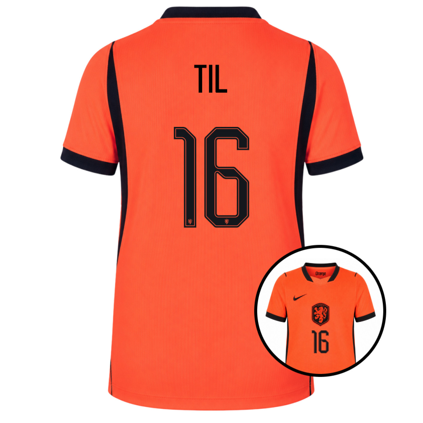 Maillot Nike Netherlands Til 16 Home 2026-2028 pour Enfants