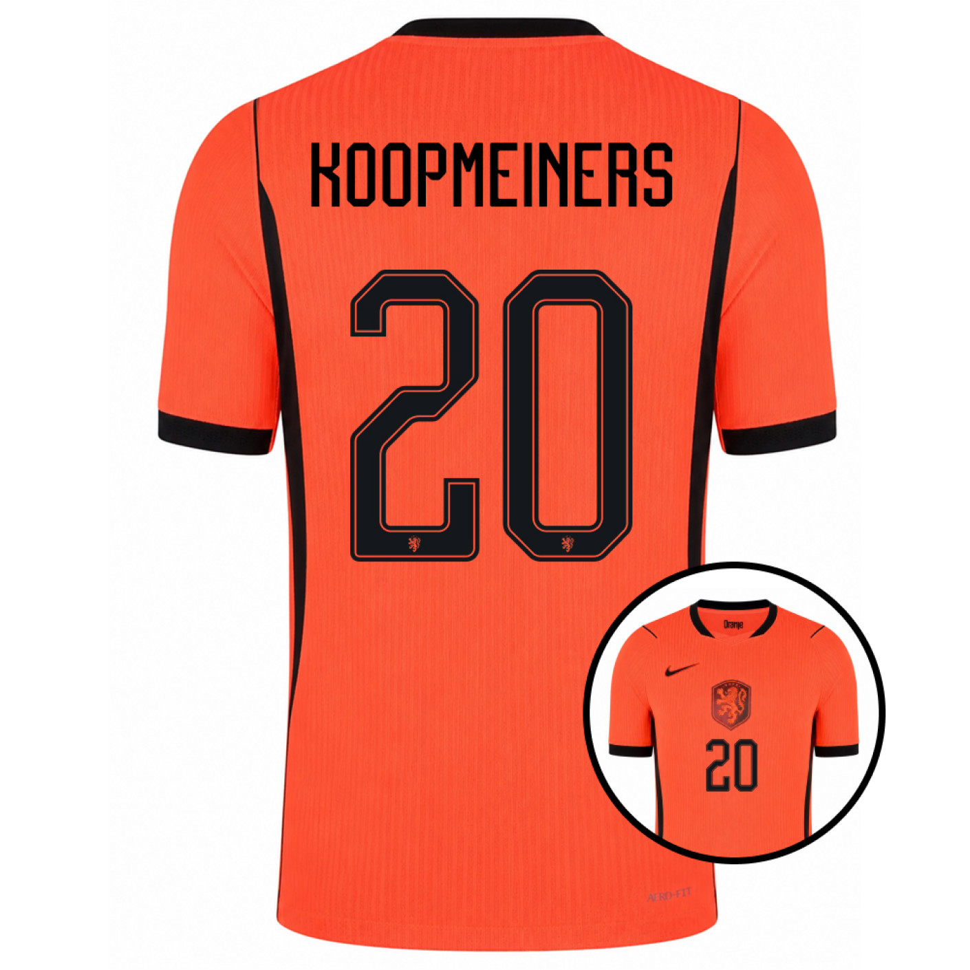 Nike Nederland Koopmeiners 20 Thuisshirt Authentic 2026-2028