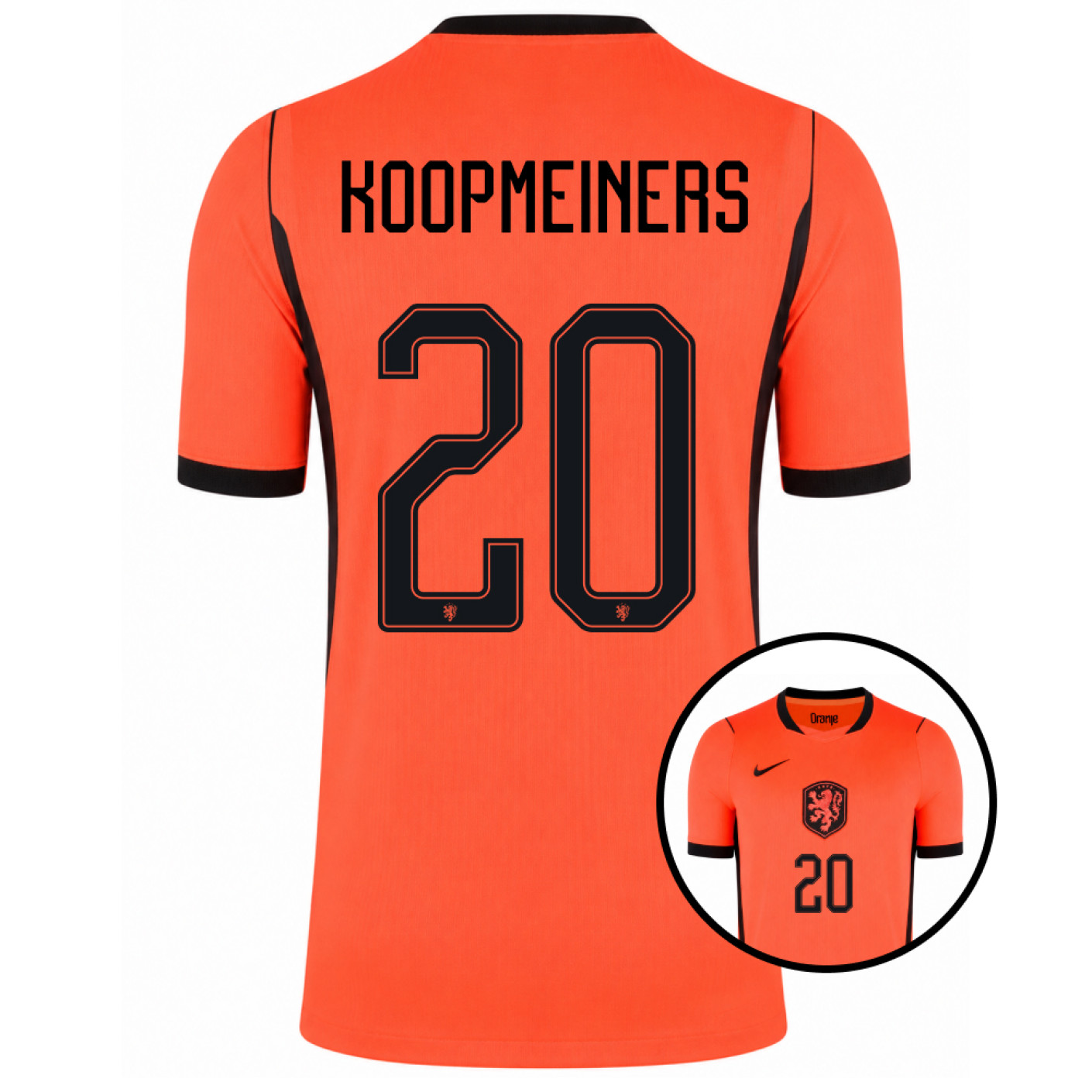 Maillot Nike Netherlands Koopmeiners 20 Home 2026-2028