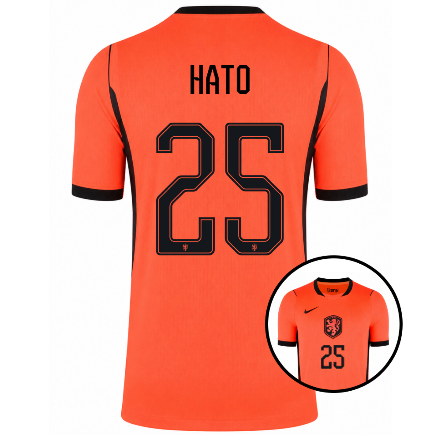 Maillot Nike Netherlands Hato 25 Home 2026-2028