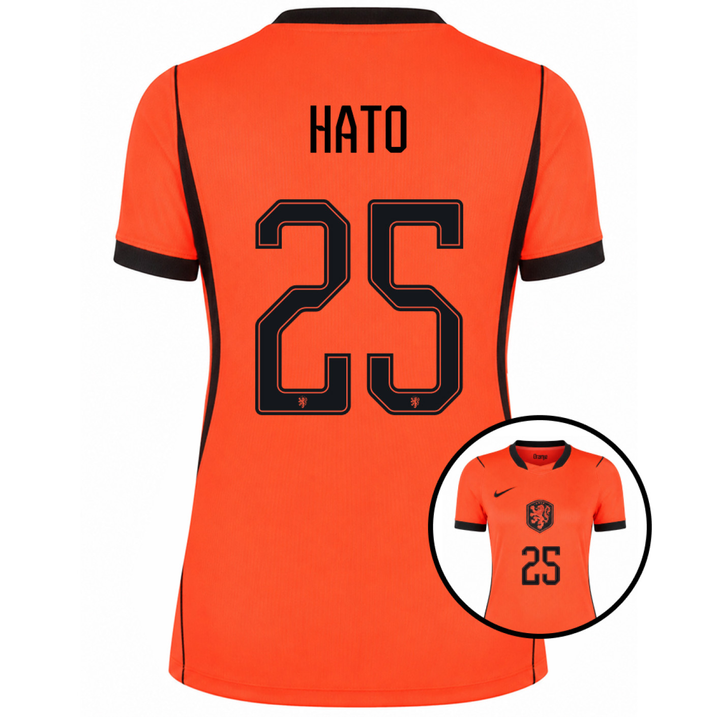 Chemise Nike Netherlands Hato 25 Home 2026-2028 Femmes