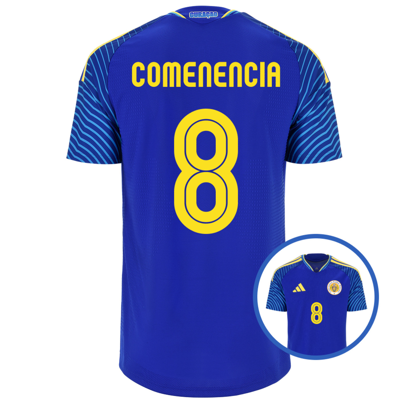 Chemise à domicile adidas FFK Curaçao Comenencia 8 Authentic 2026-2028