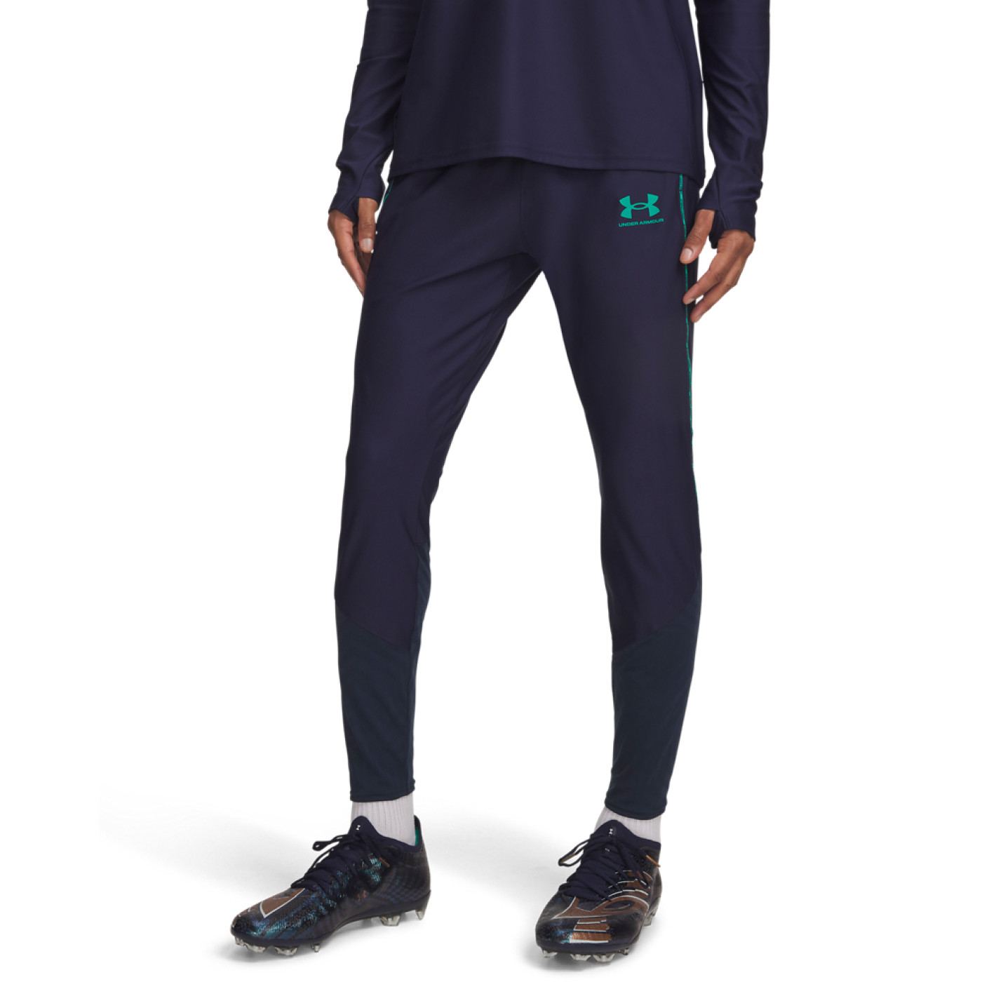 Under Armour Challenger Pro Trainingsbroek Donkerblauw Lichtblauw