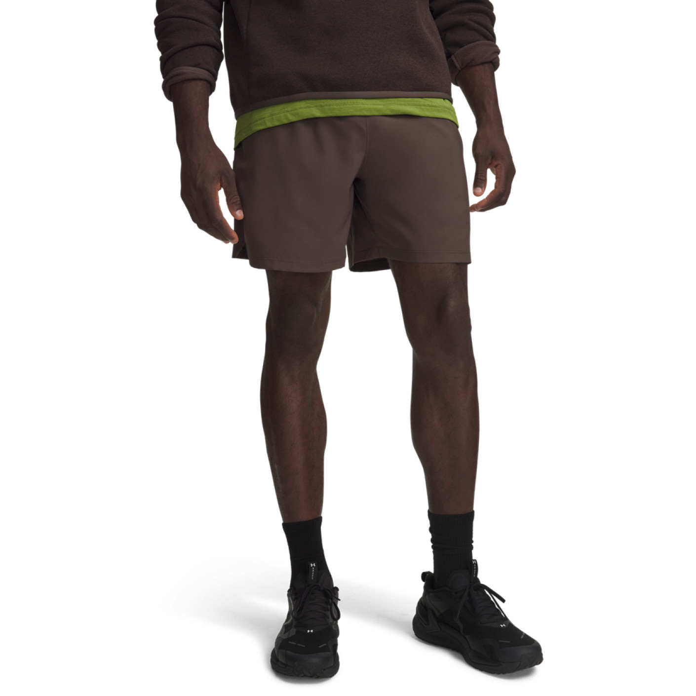Under Armour Vanish Woven Trainingsbroekje 2.0 Donkerbruin Beige