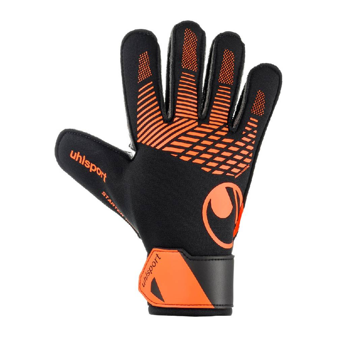 Uhlsport FM Starter Resist+ Keepershandschoenen Zwart Oranje