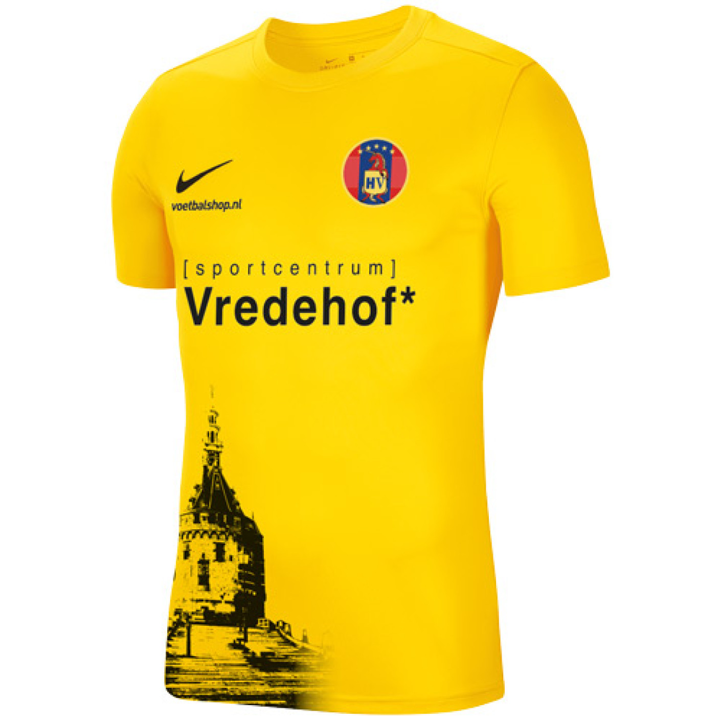 HV Hoorn Uit Keepersshirt Geel Senior