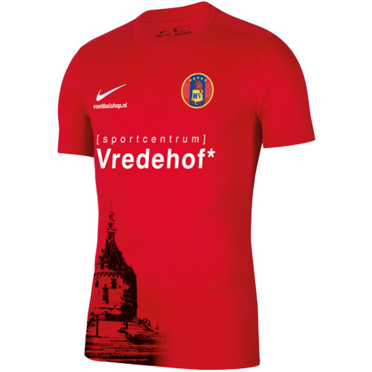 HV Hoorn Thuis Keepershirt Rood Junior