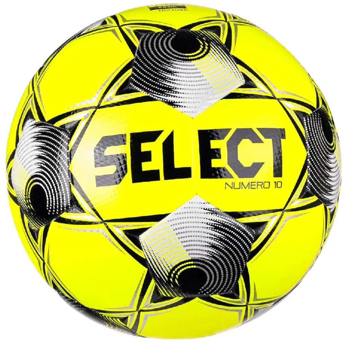 Select Numero 10 V26 Ballon de Foot Taille 5 Jaune Noir Blanc