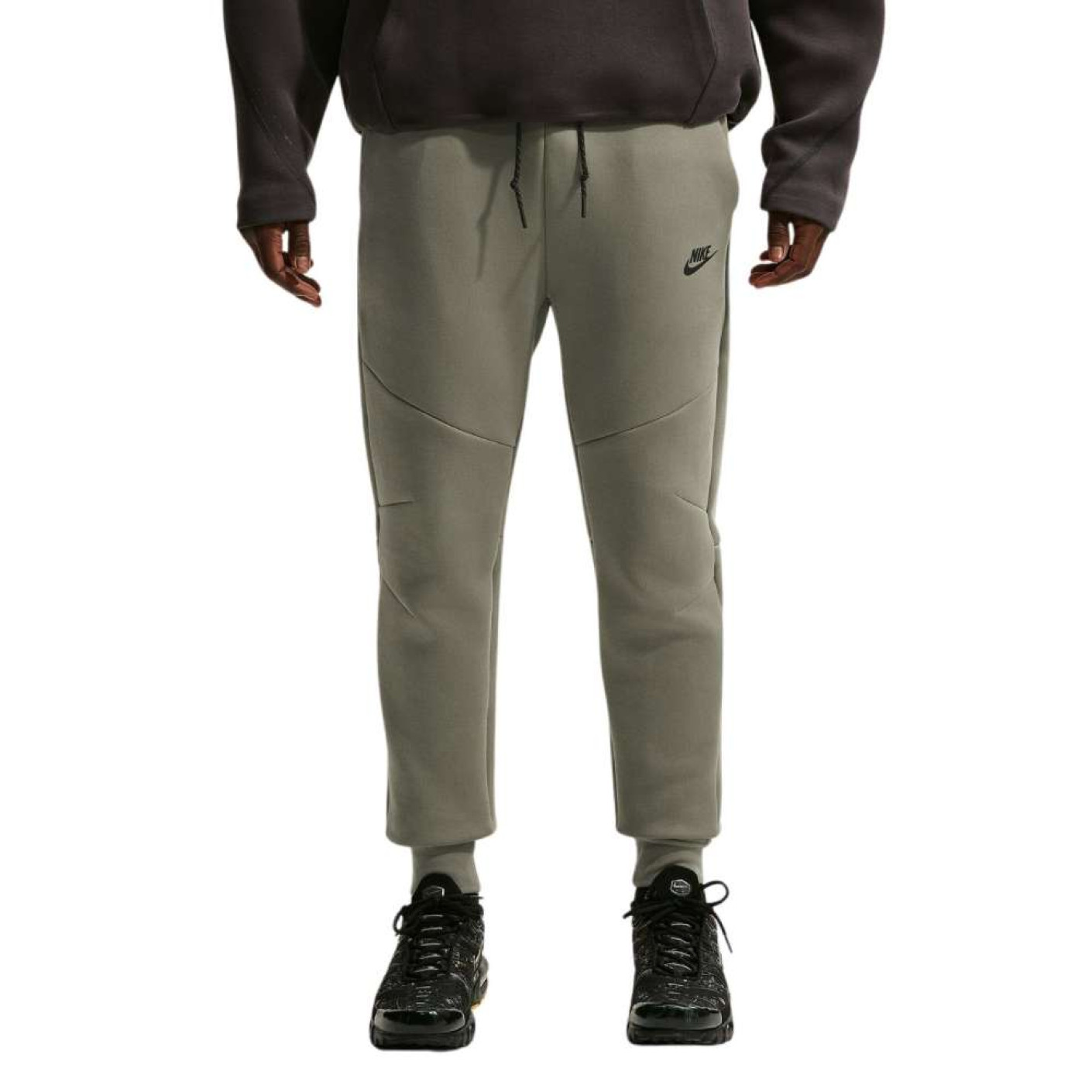 Pantalon de survêtement Nike Tech Fleece, gris, vert, gris clair, noir