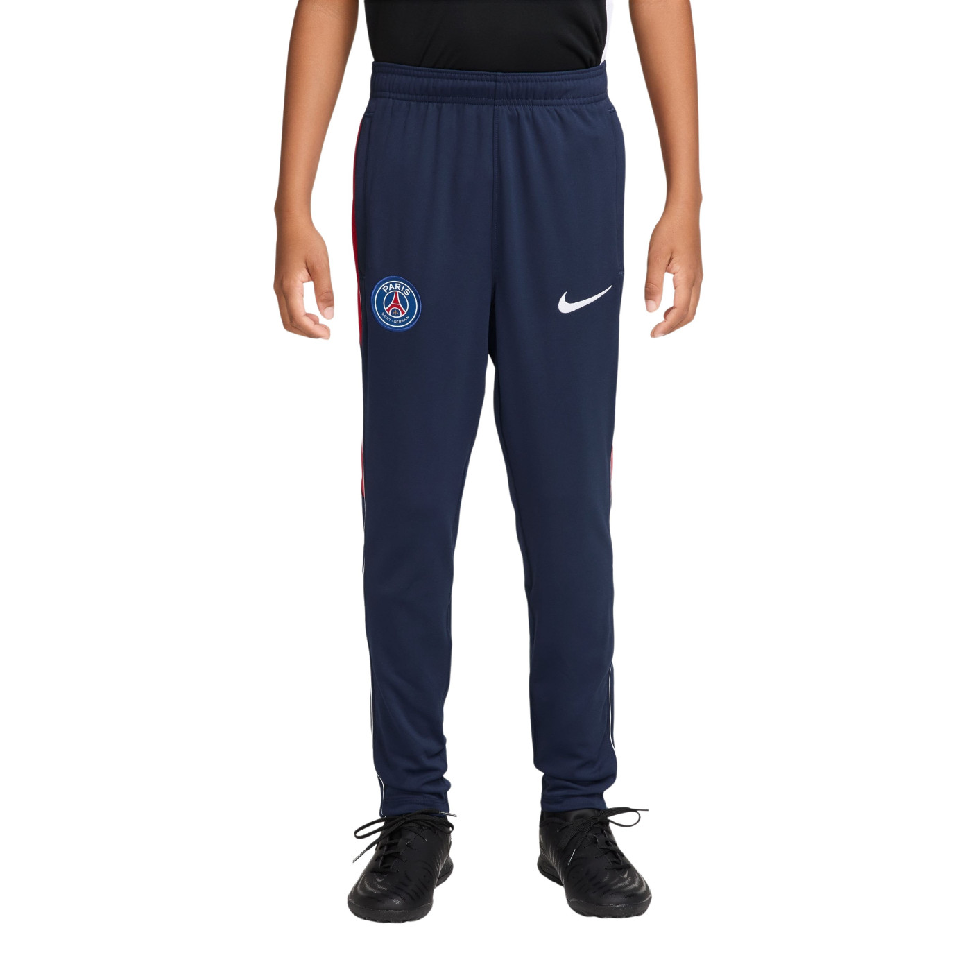 Pantalon d'entraînement Nike Paris Saint-Germain Academy Pro 2026-2027 pour enfants bleu foncé blanc rouge