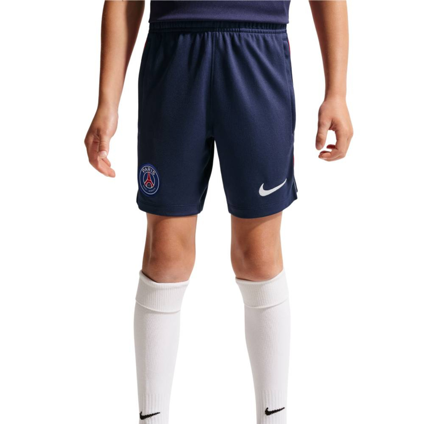 Nike Paris Saint-Germain Academy Pro Trainingsbroekje 2026-2027 Kids Donkerblauw Rood Wit