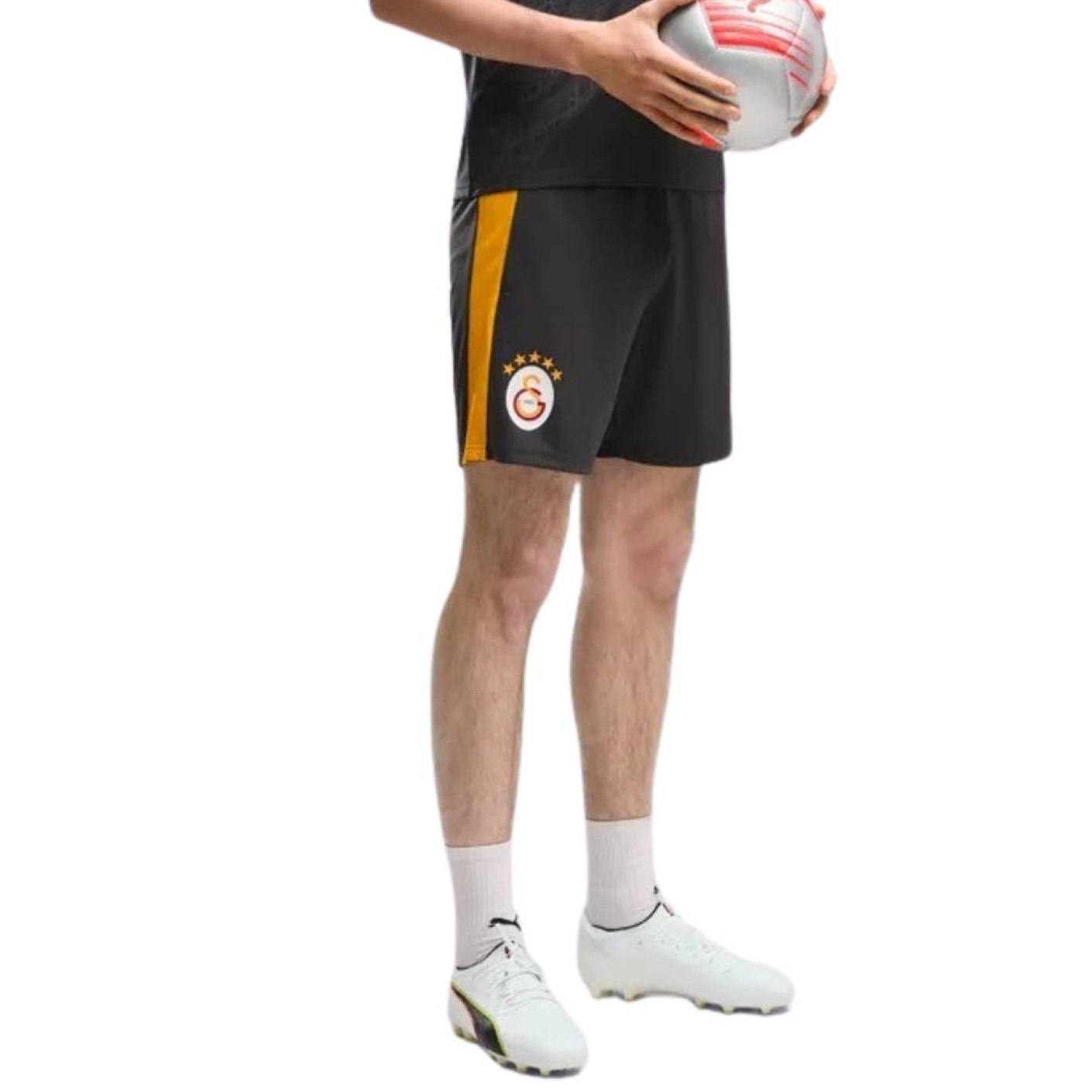 Pantalon d'entraînement PUMA Galatasaray SK 2026-2027 gris foncé orange