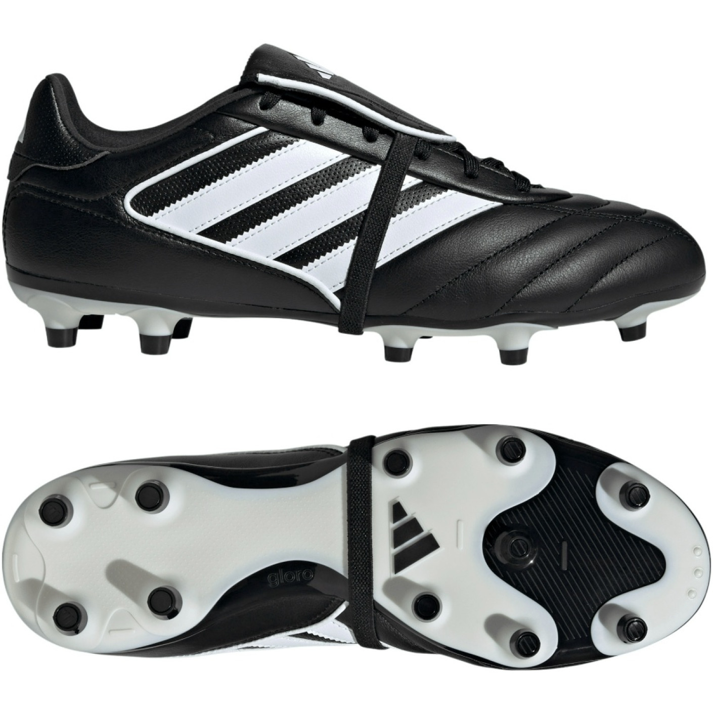 adidas Copa Gloro 2 Gras Voetbalschoenen (FG) Zwart Wit