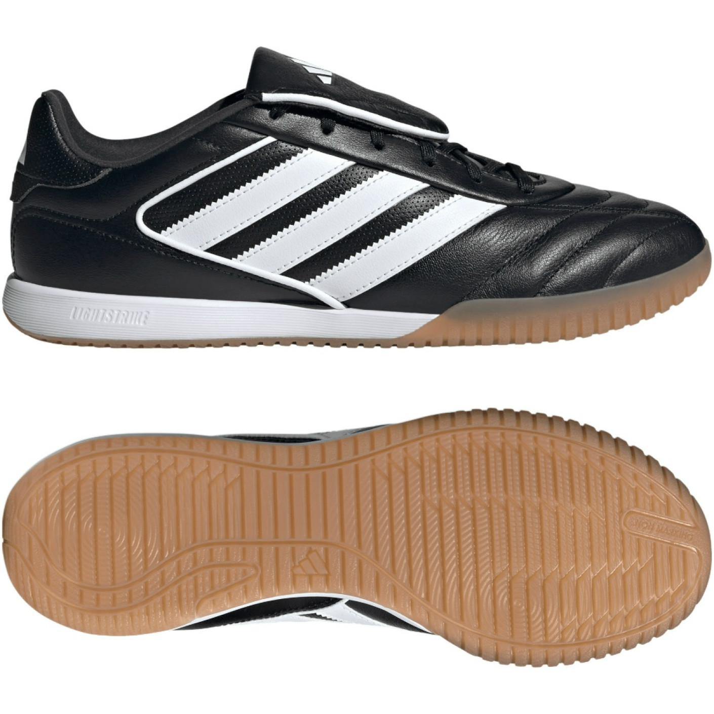 adidas Copa Gloro 2 Chaussures de Foot en Salle (IN) Noir Blanc Brun
