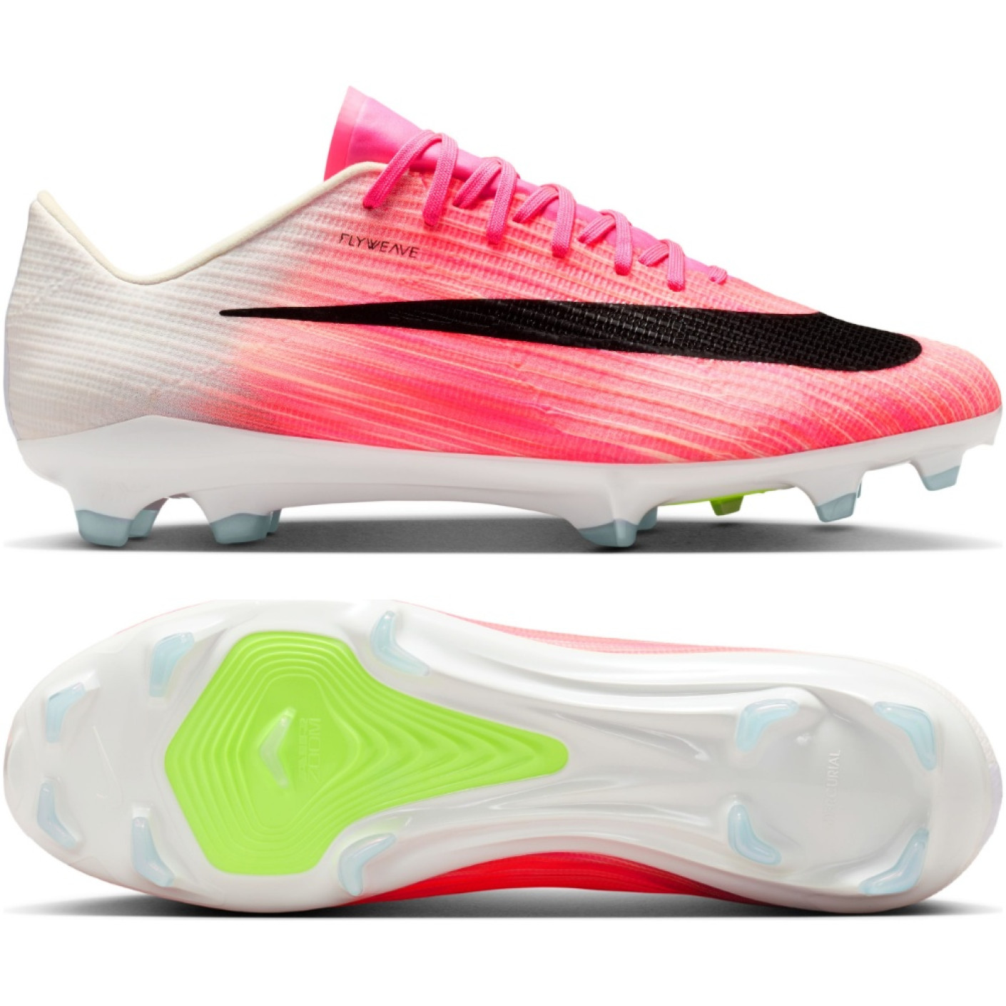 Nike Zoom Mercurial Superfly 11 Pro Gras Voetbalschoenen (FG) Felroze Wit Zwart