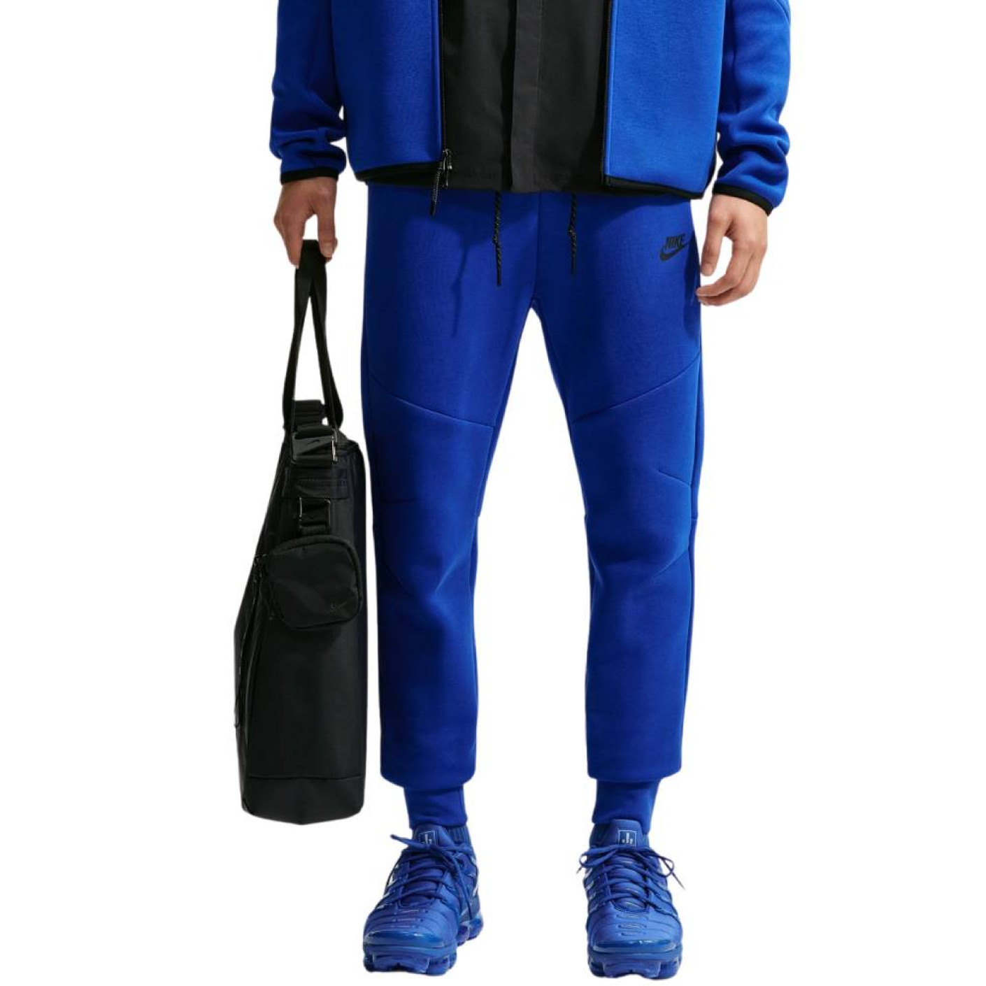 Pantalon de survêtement Nike Tech Fleece Sportswear bleu vif noir