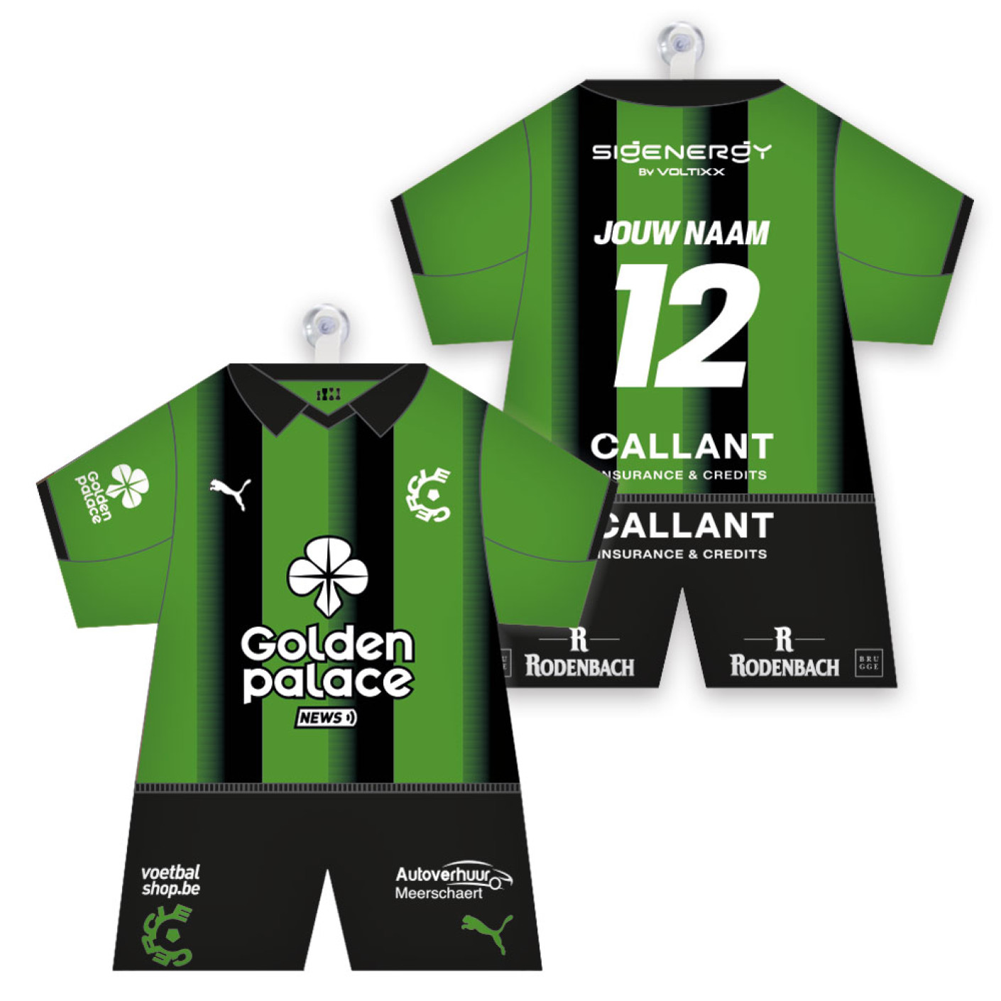 Cercle Brugge Maxidress Thuisshirt 2026-2027 Gepersonaliseerd