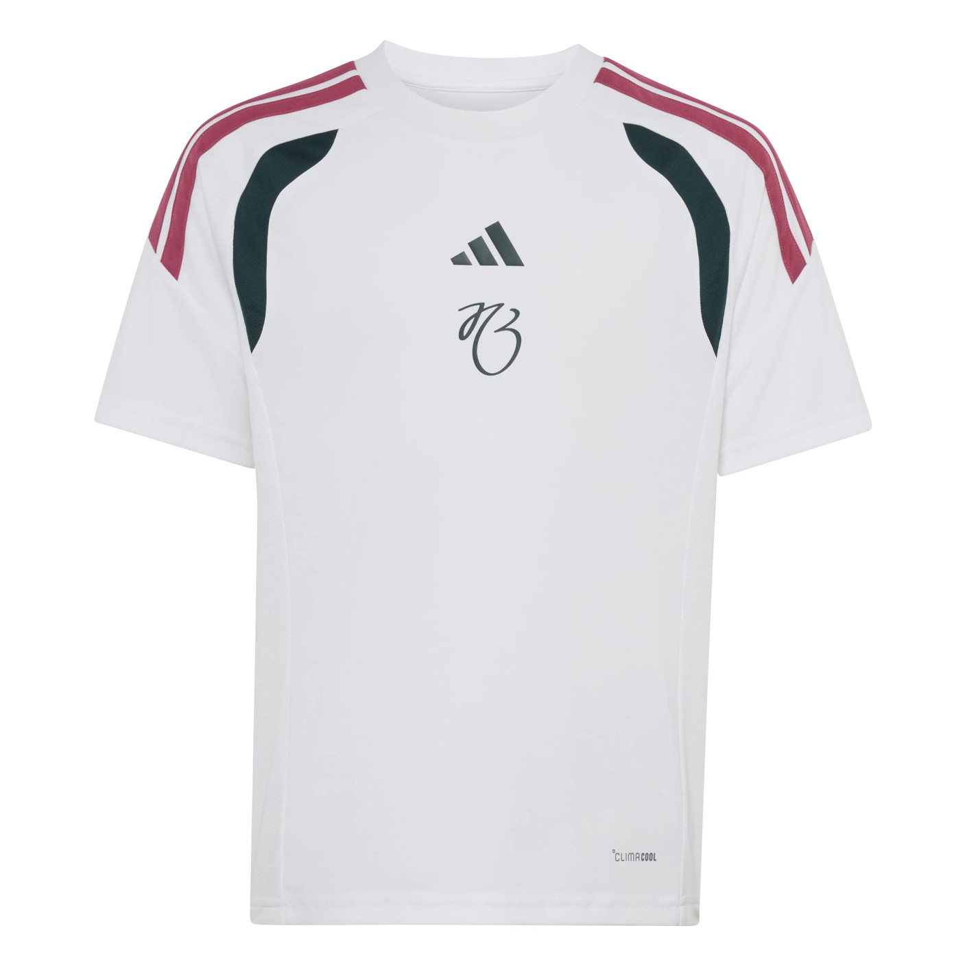 Maillot d'entraînement adidas Jude Bellingham pour Enfants, blanc, noir, rose