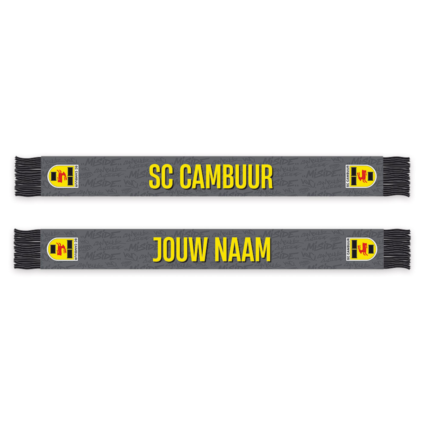 SC Cambuur Sjaal Uitshirt 2026-2027 Gepersonaliseerd