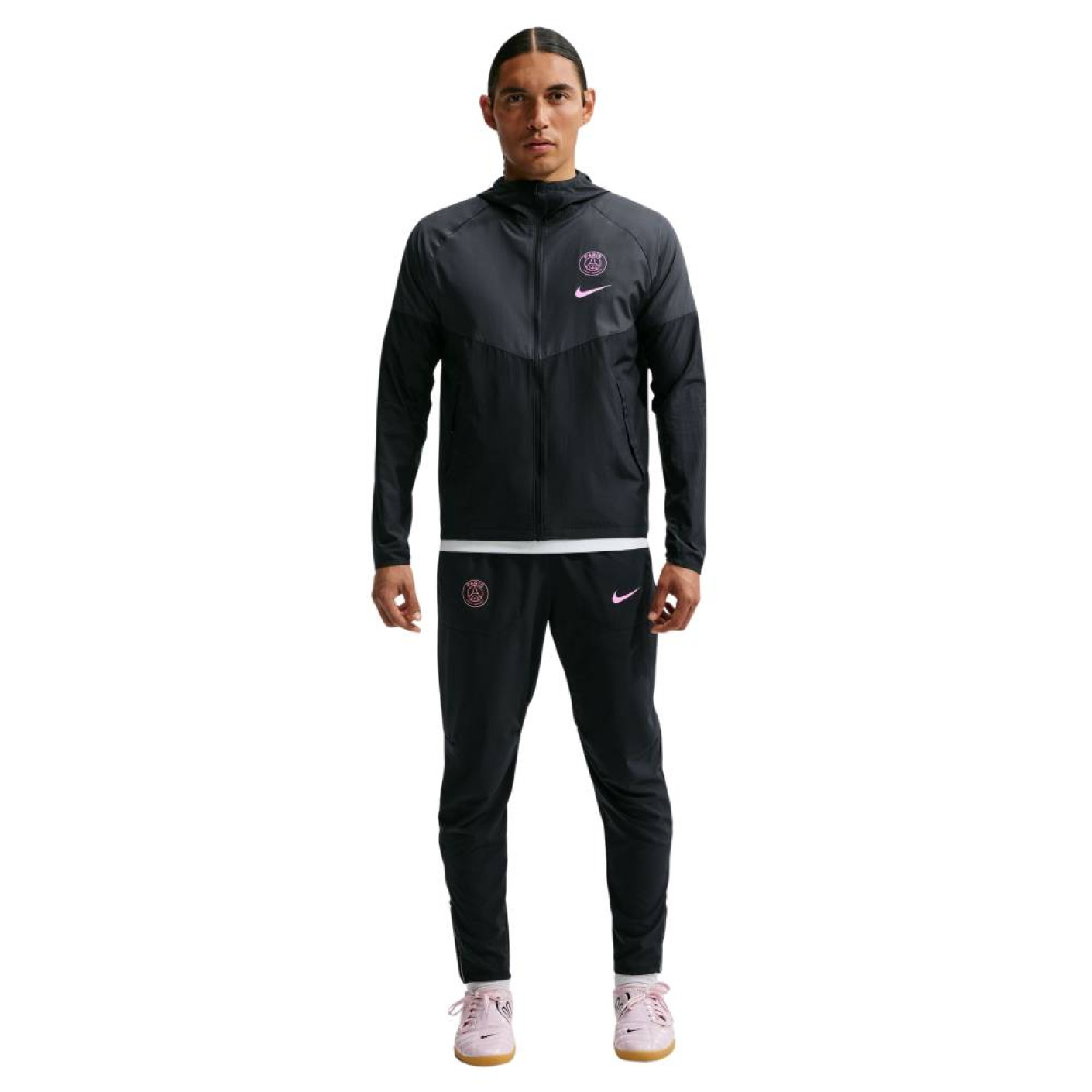 Nike Paris Saint-Germain City Side Trainingspak 2026-2027 Zwart Donkergrijs